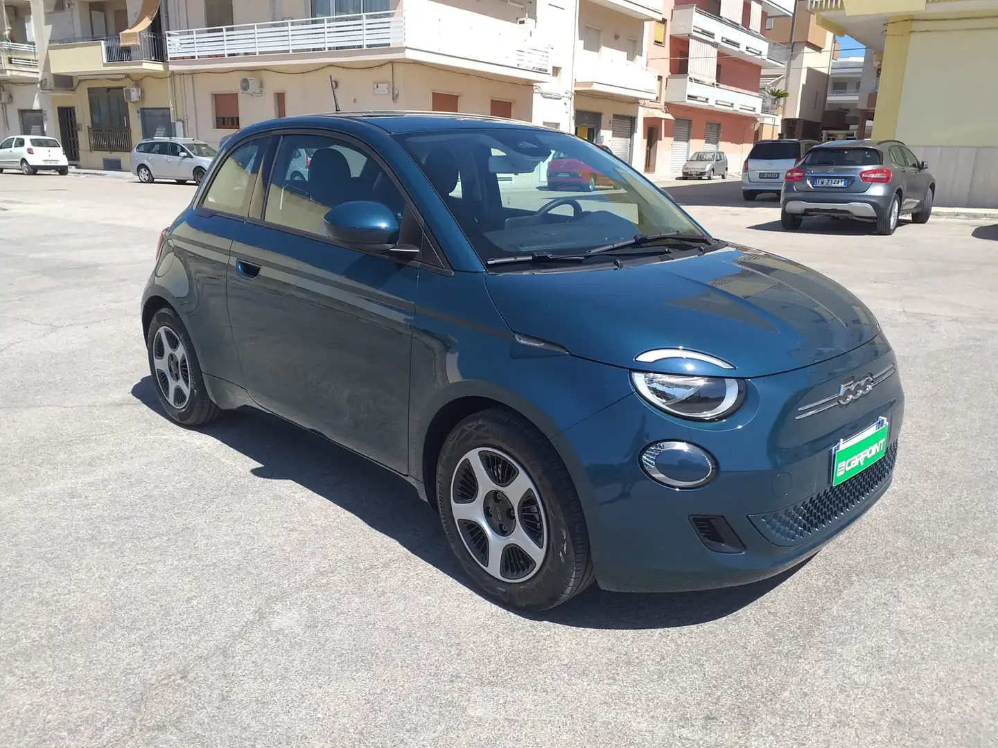 Fiat 500e 500e 42 kWh Passion Bleu - 1