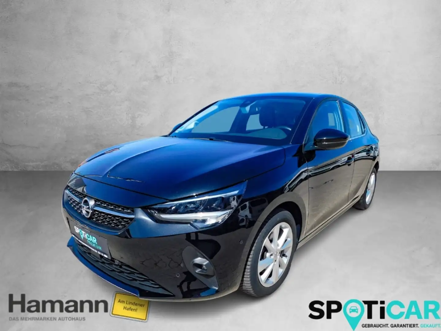 Opel Corsa F Elegance 1.2 Turbo Automatik Park&Go Winterpaket Noir - 1
