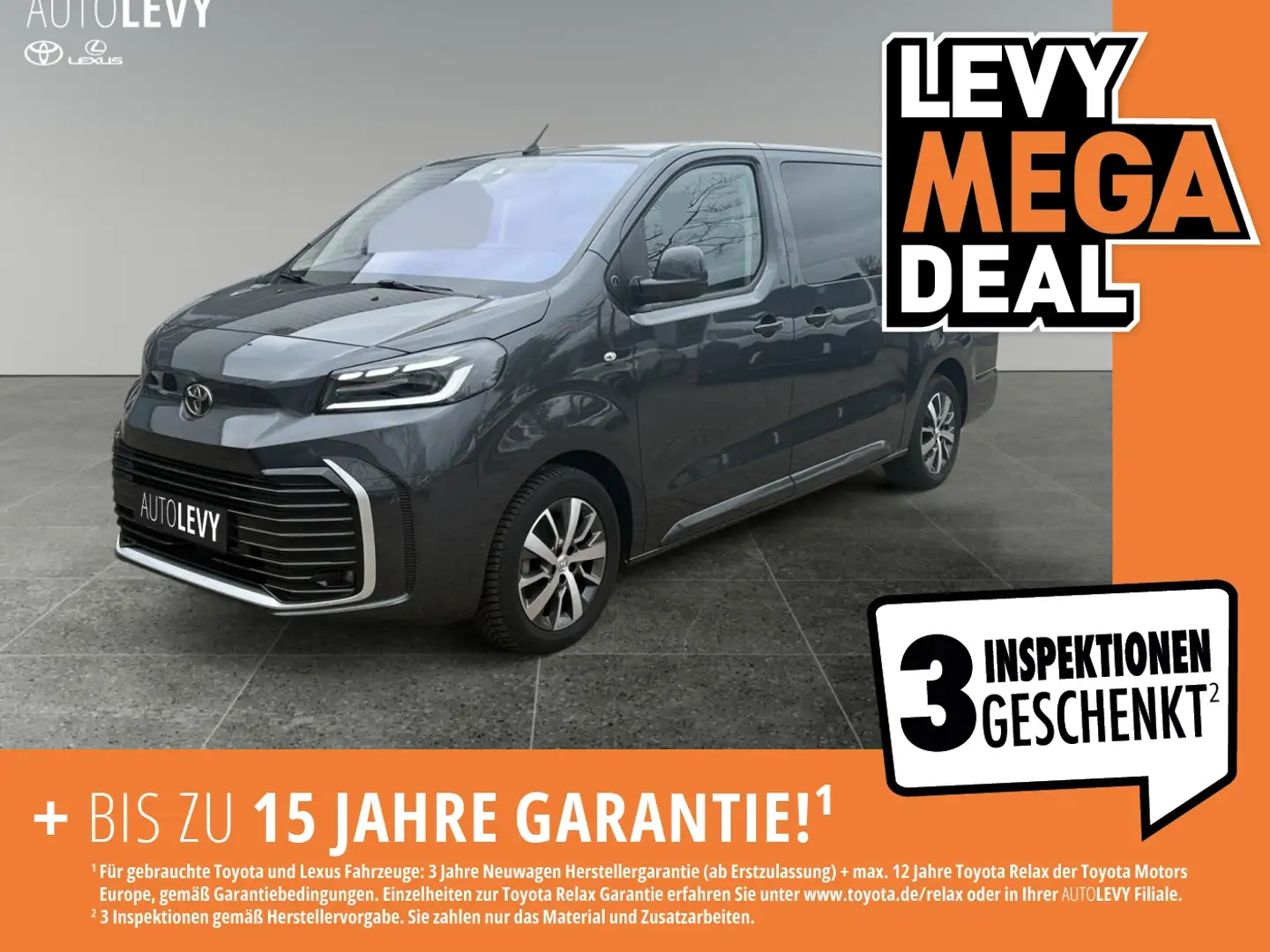 Toyota Proace Verso 2.0 D L2 D Team D *CARPLAY*AA*SHZ* Gri - 1