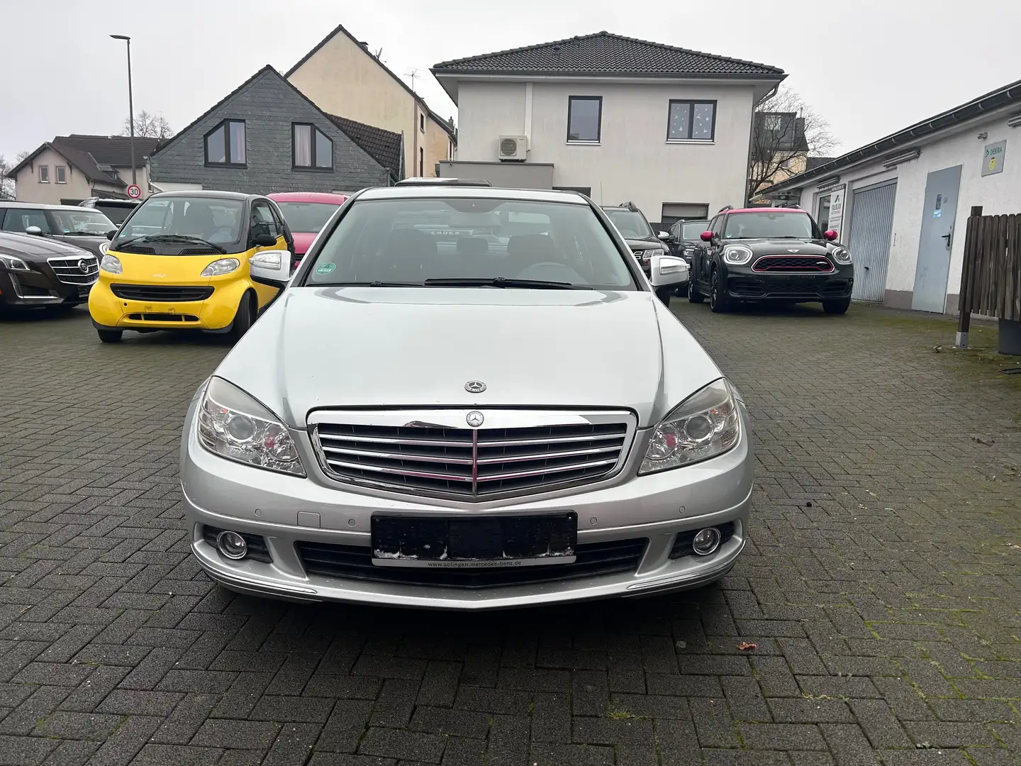 Mercedes-Benz C 180 Kompressor,94TKM,TÜV/SERVICE,  REIFEN NEU Zilver - 2