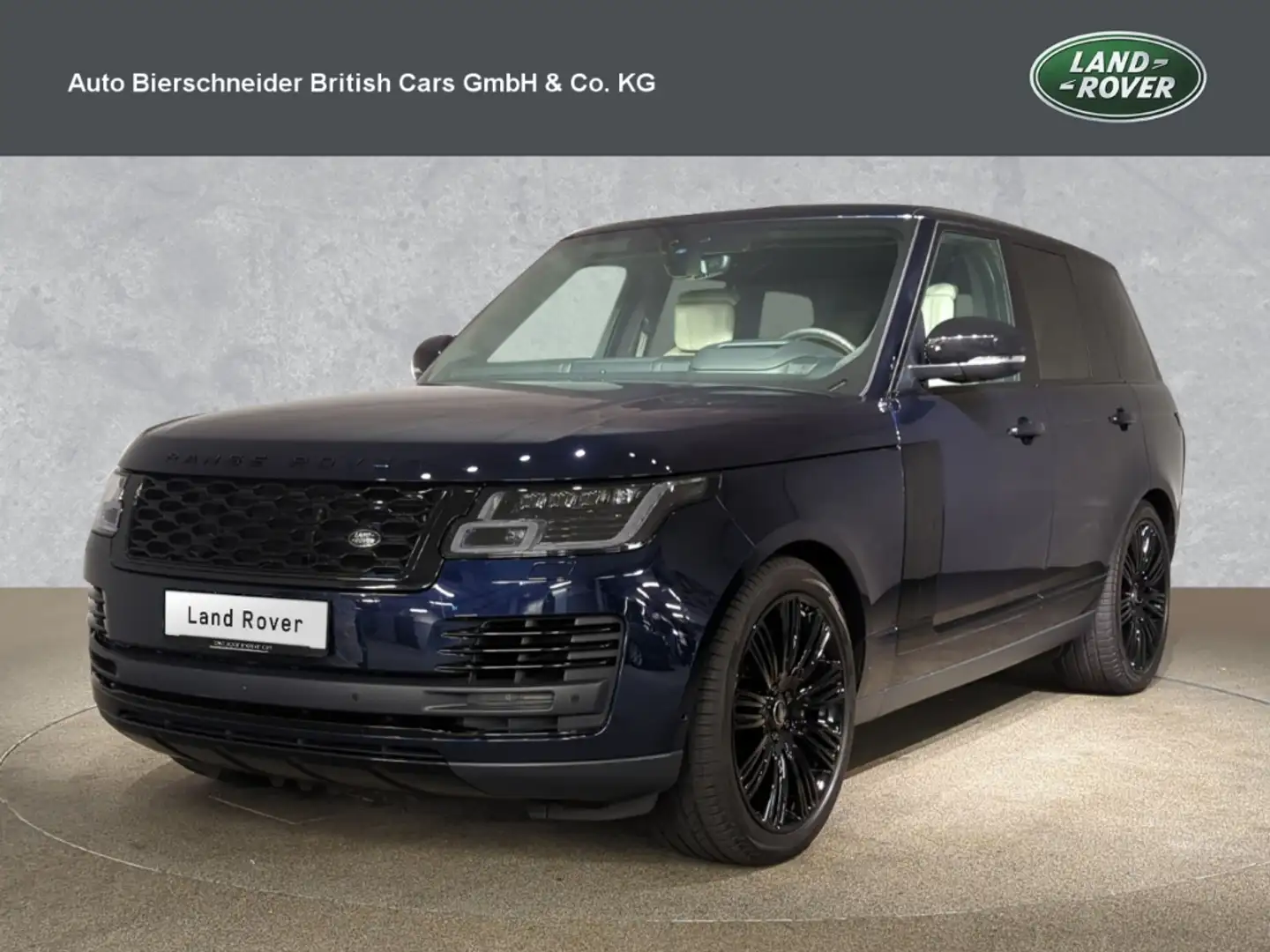 Land Rover Range Rover P400 Autobiography VOLLAUSSTATTUNG BLACK-PACK 22 Blau - 1