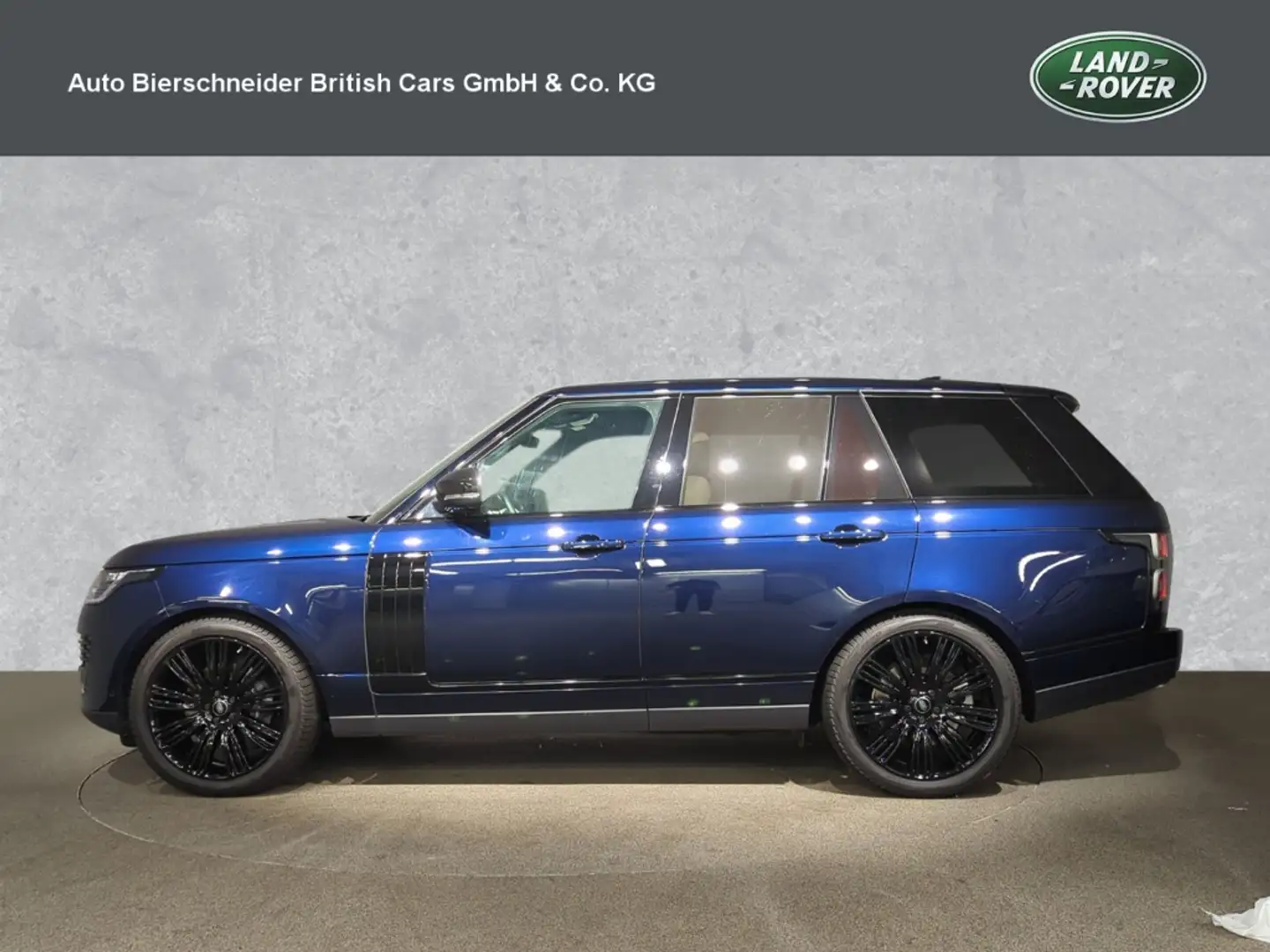 Land Rover Range Rover P400 Autobiography VOLLAUSSTATTUNG BLACK-PACK 22 Blau - 2