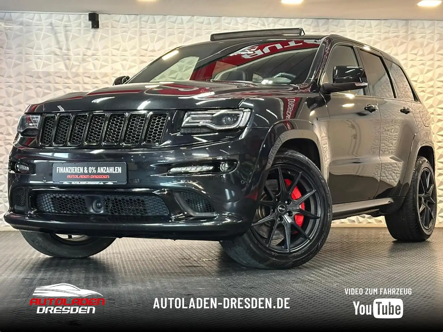 Jeep Grand Cherokee 6.4 HEMI SRT 4x4* BIXEN#ACC#PANO Zwart - 1