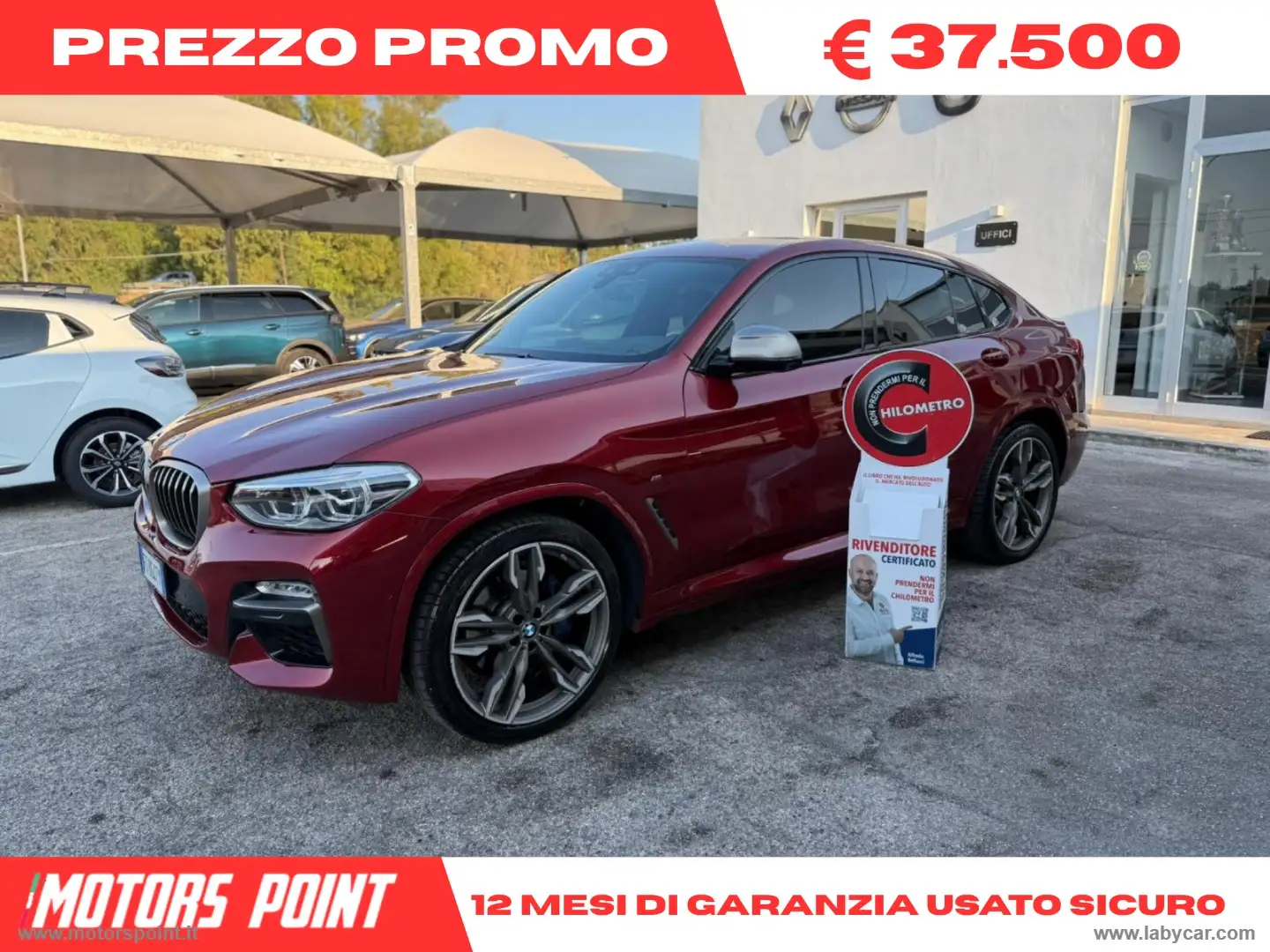 BMW X4 M xDriveM40d Rouge - 1