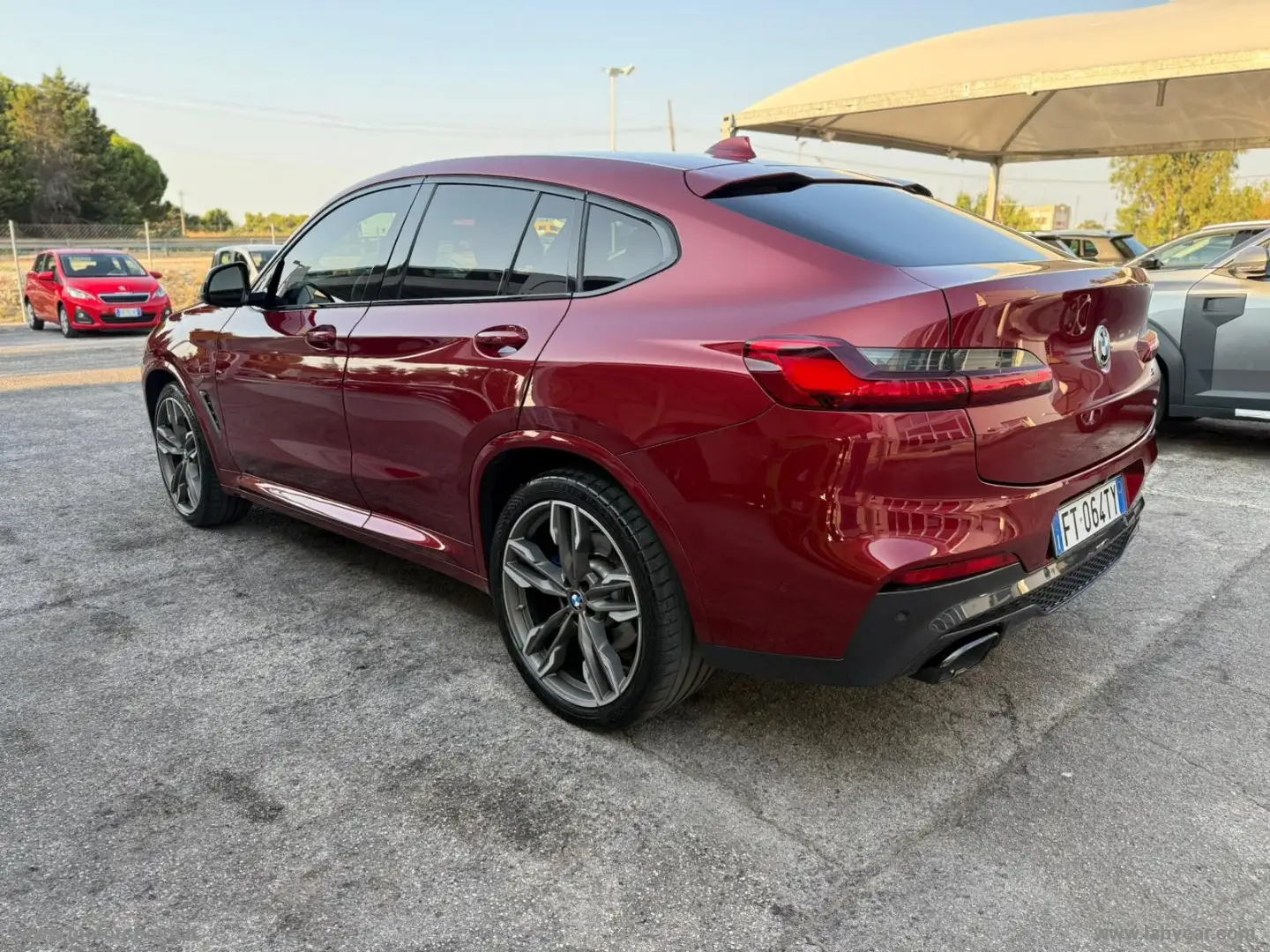 BMW X4 M xDriveM40d Rouge - 2