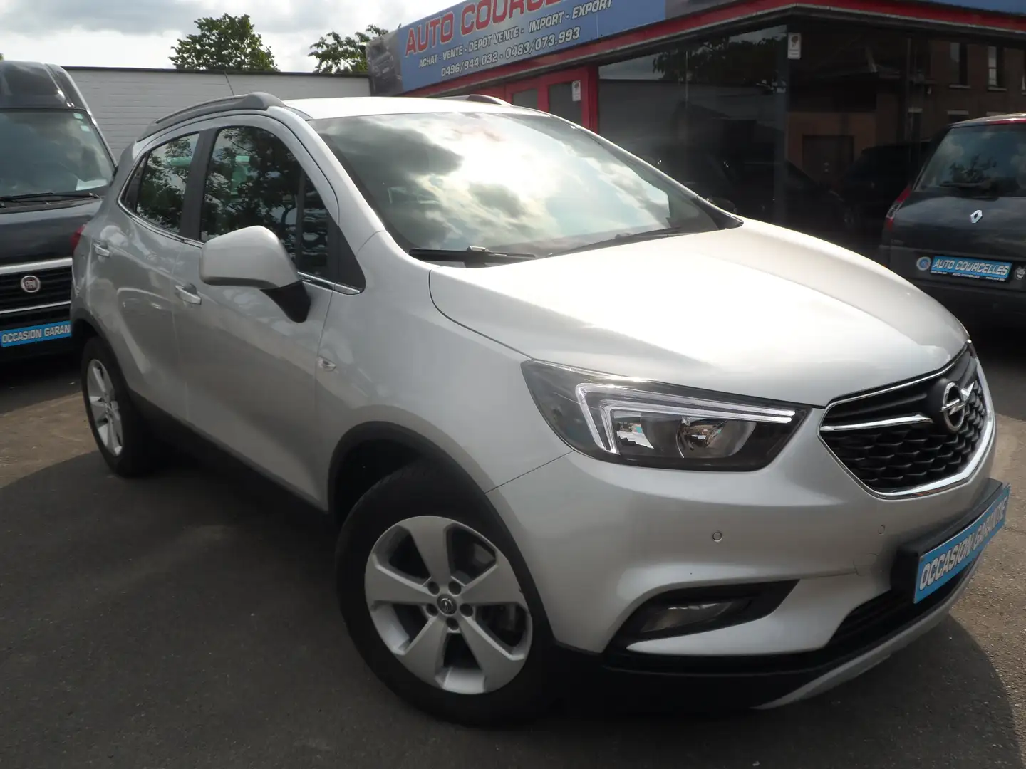 Opel Mokka X 1.6 CDTI Edition Cuir Gps leed Grijs - 1