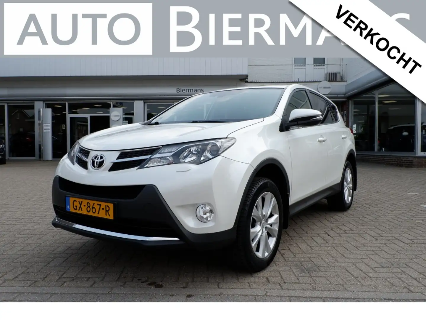 Toyota RAV 4 2.0 Executive Bns 4WD Leder Rijklaar 12MND BOVAG Wit - 1