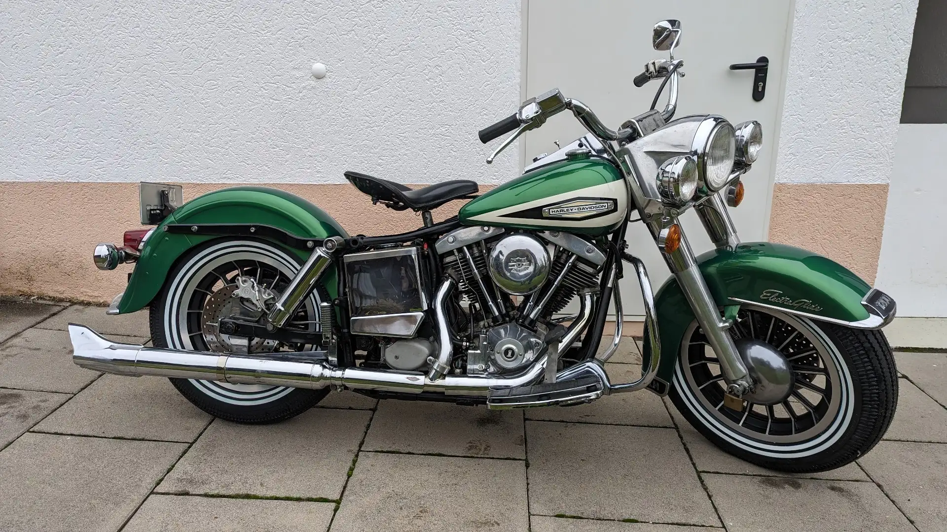 Harley-Davidson Electra Glide FLH Zöld - 1