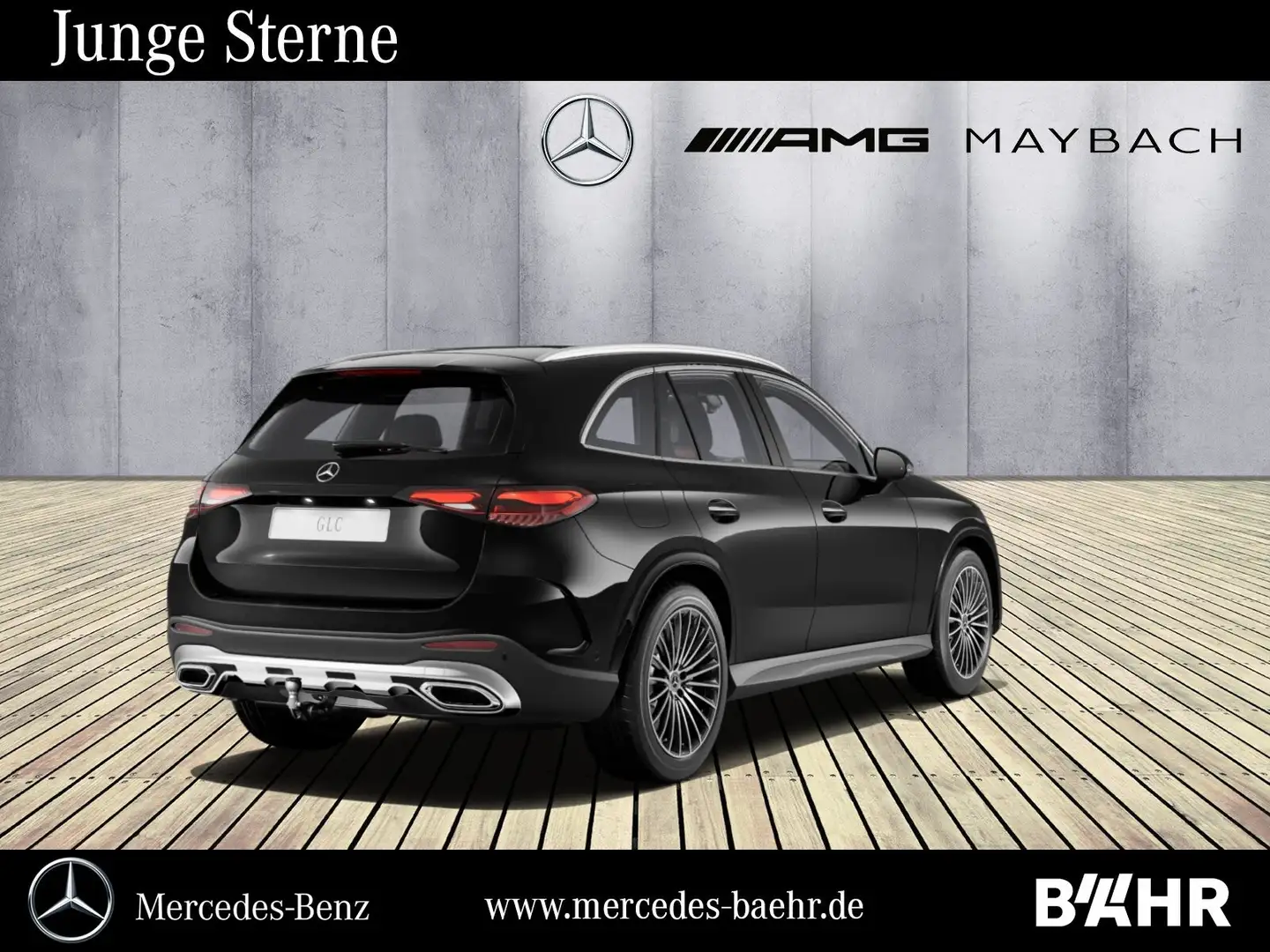 Mercedes-Benz GLC 450 GLC 450 d 4M AMG/Premium/Pano/AHK/Distronic/20" Schwarz - 2