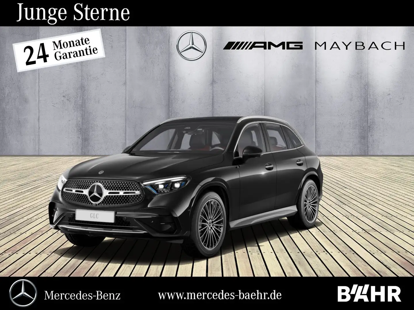 Mercedes-Benz GLC 450 GLC 450 d 4M AMG/Premium/Pano/AHK/Distronic/20" Schwarz - 1