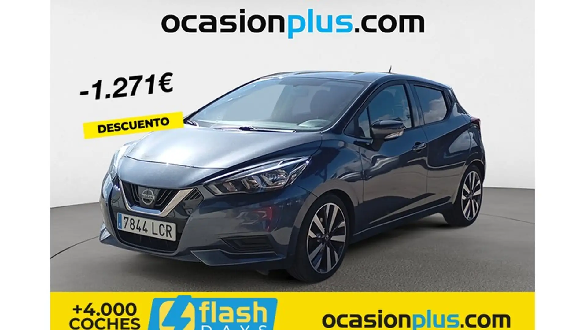 Nissan Micra DIG-T Acenta 117 Gris - 1