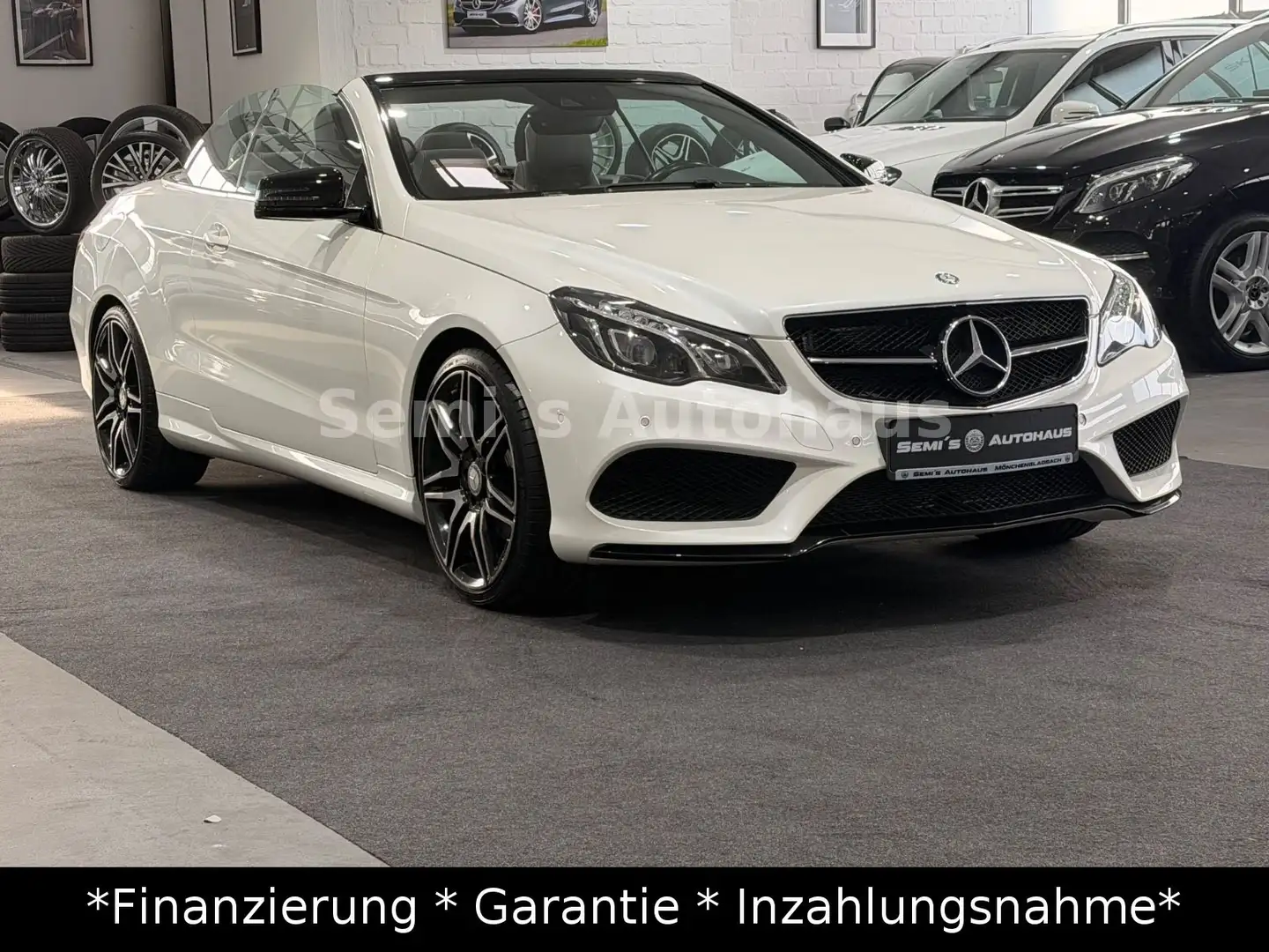 Mercedes-Benz E 320 Cabrio*AMG*Night Paket*19Zoll* Blanco - 2