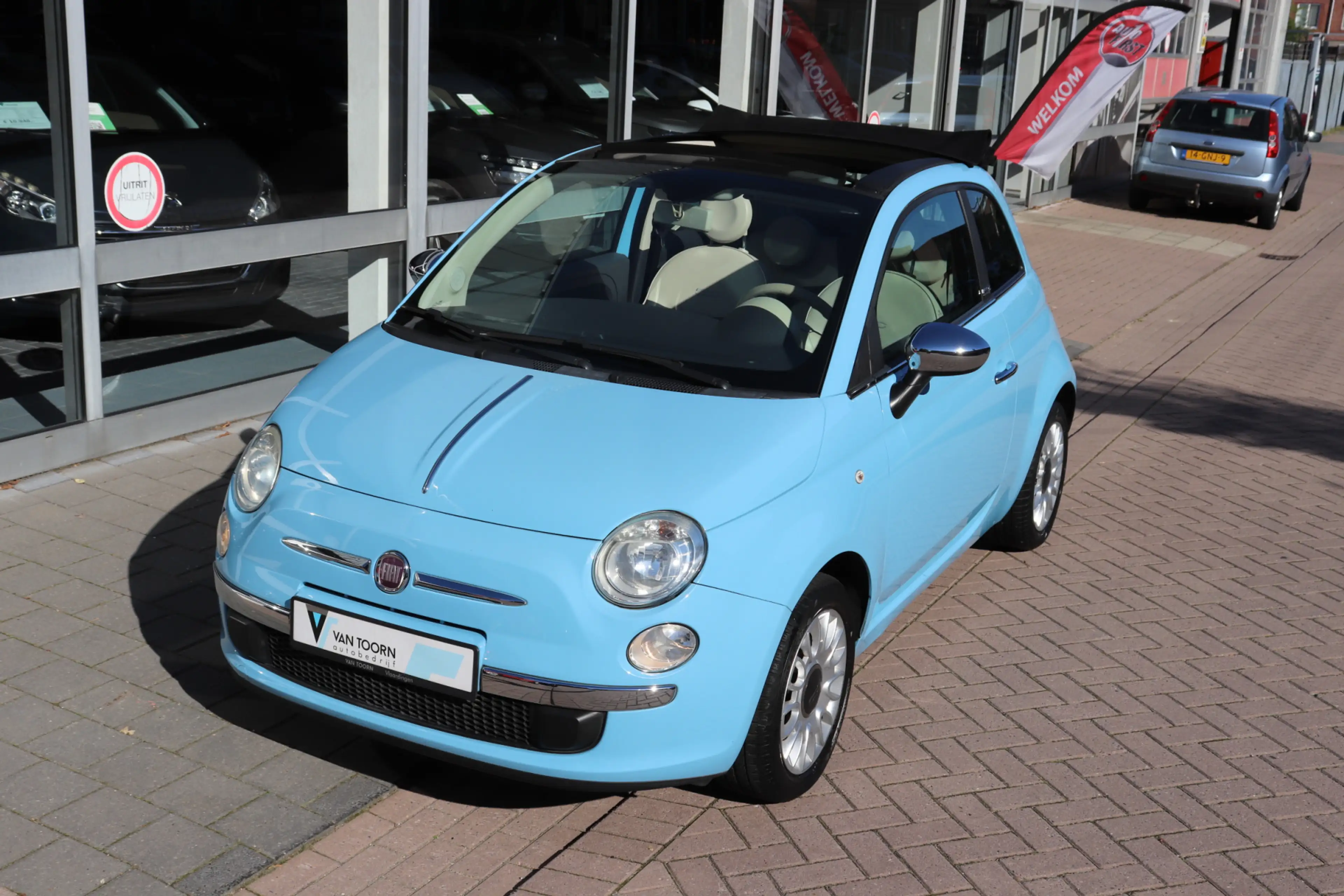 Fiat 500C 1.2 Easy Cabrio dak, distributieriem is vervangen, — photo 12