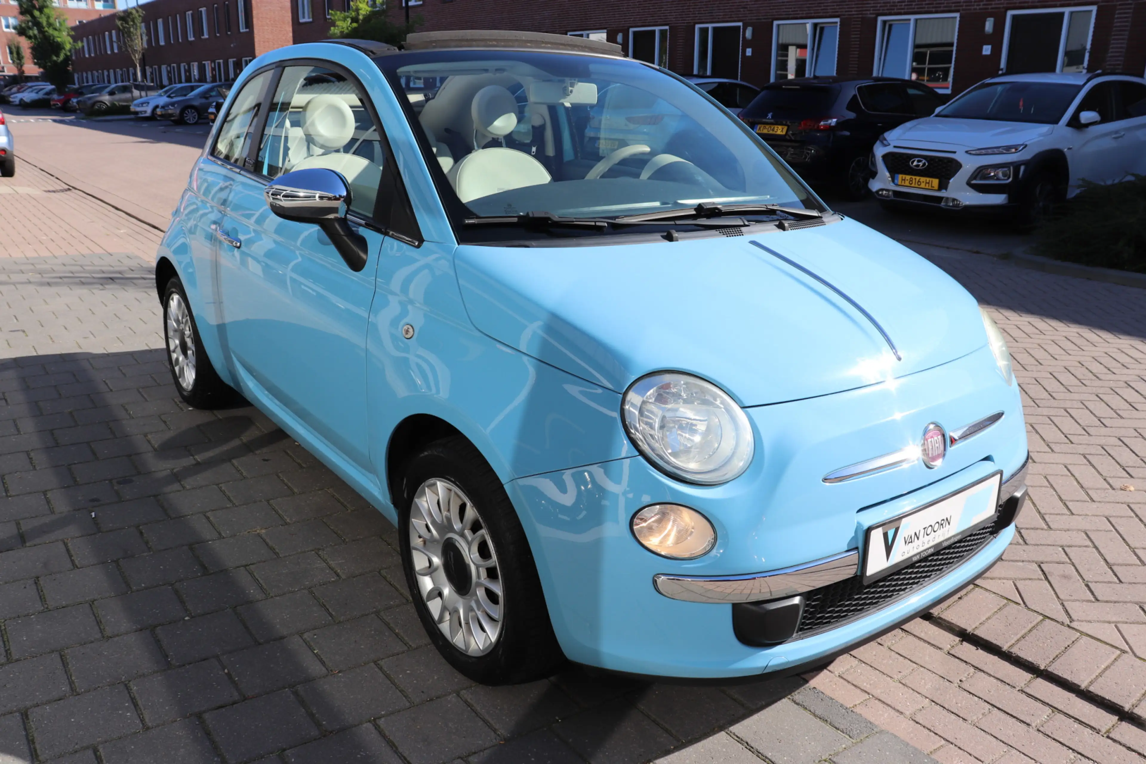 Fiat 500C 1.2 Easy Cabrio dak, distributieriem is vervangen, — photo 3