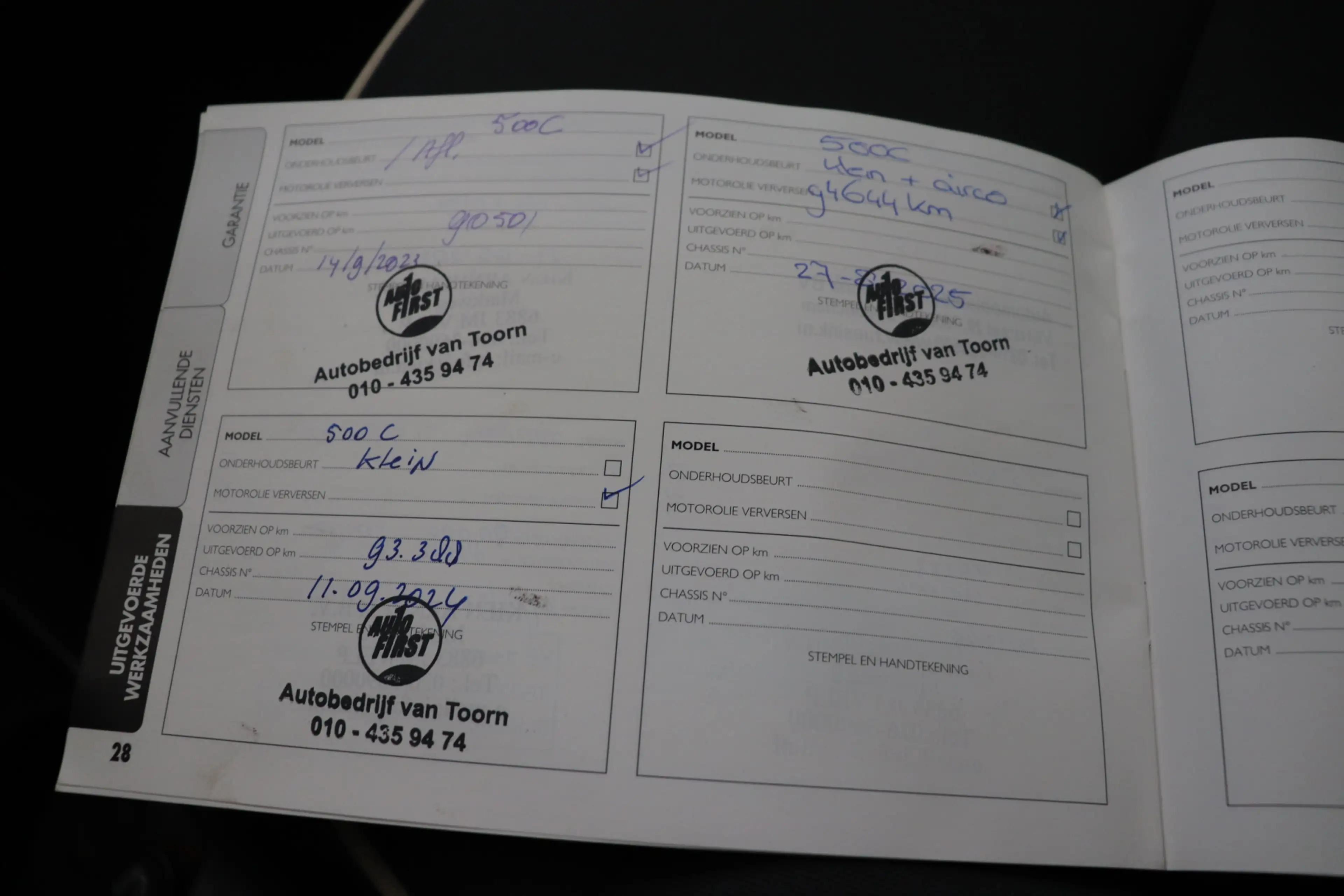 Fiat 500C 1.2 Easy Cabrio dak, distributieriem is vervangen, — photo 22