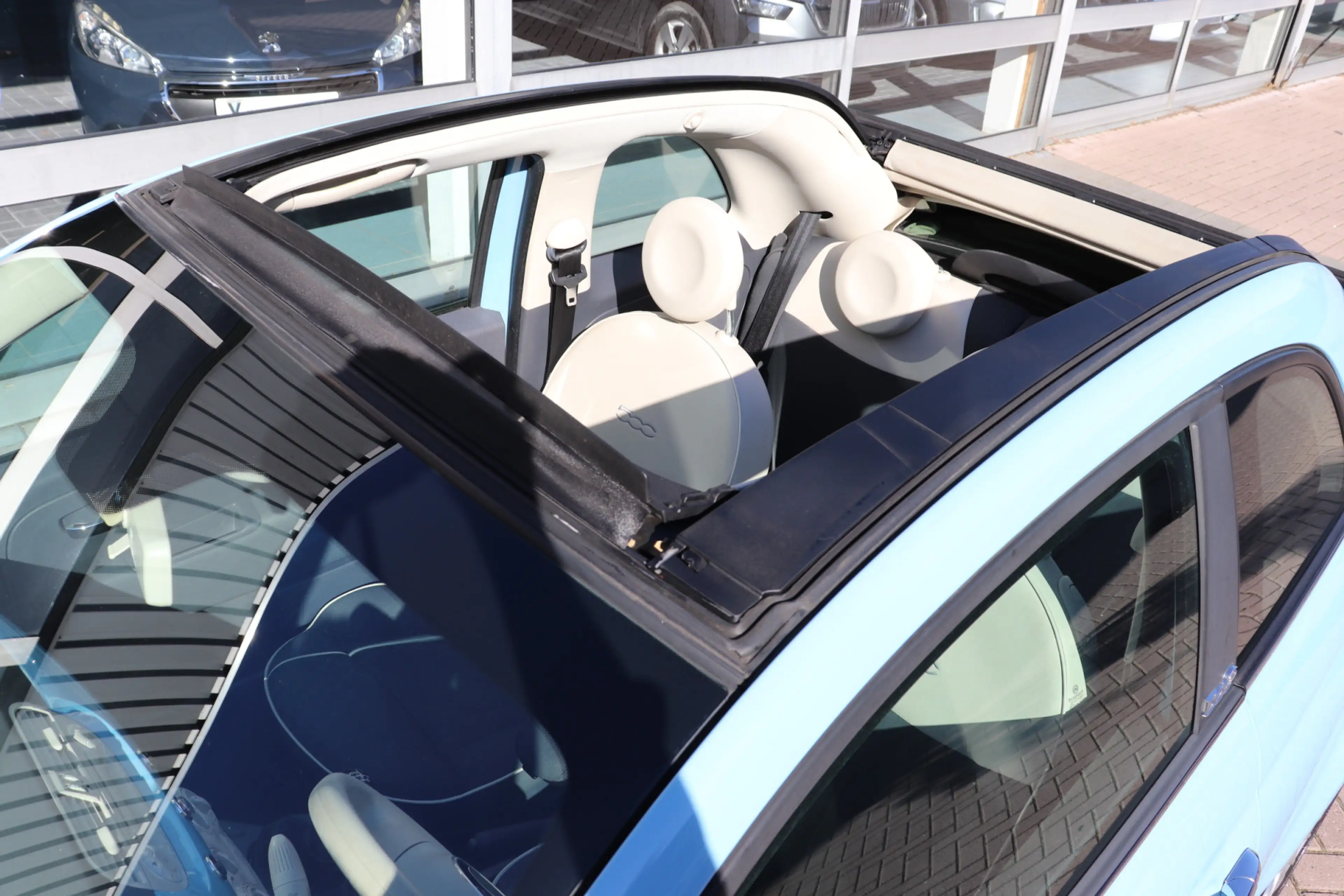 Fiat 500C 1.2 Easy Cabrio dak, distributieriem is vervangen, — photo 8