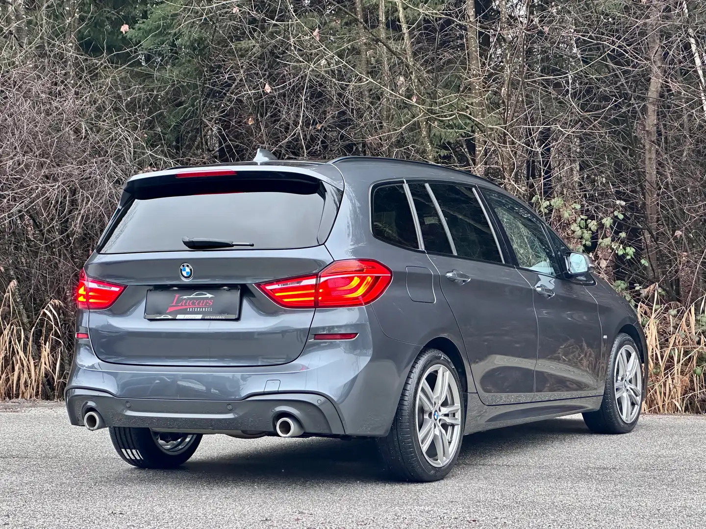 BMW 218 d xDrive M Sport Aut.  1HAND*ALLRAD*ACC*LED*LEDER Grau - 2