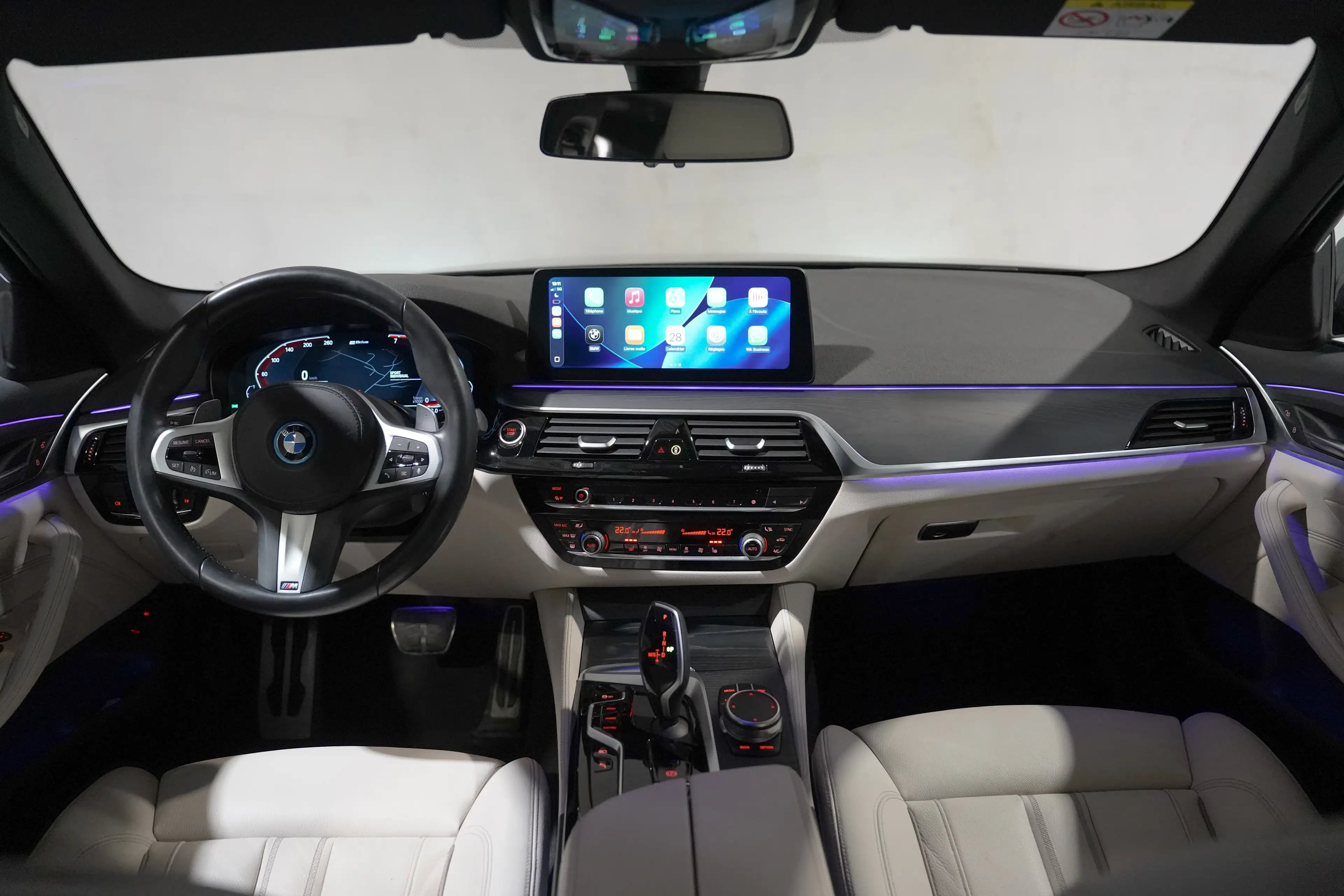 BMW 545 e✖ PACK M | APPLE CARPLAY | LED | CUIR | TVA ✔ — photo 7