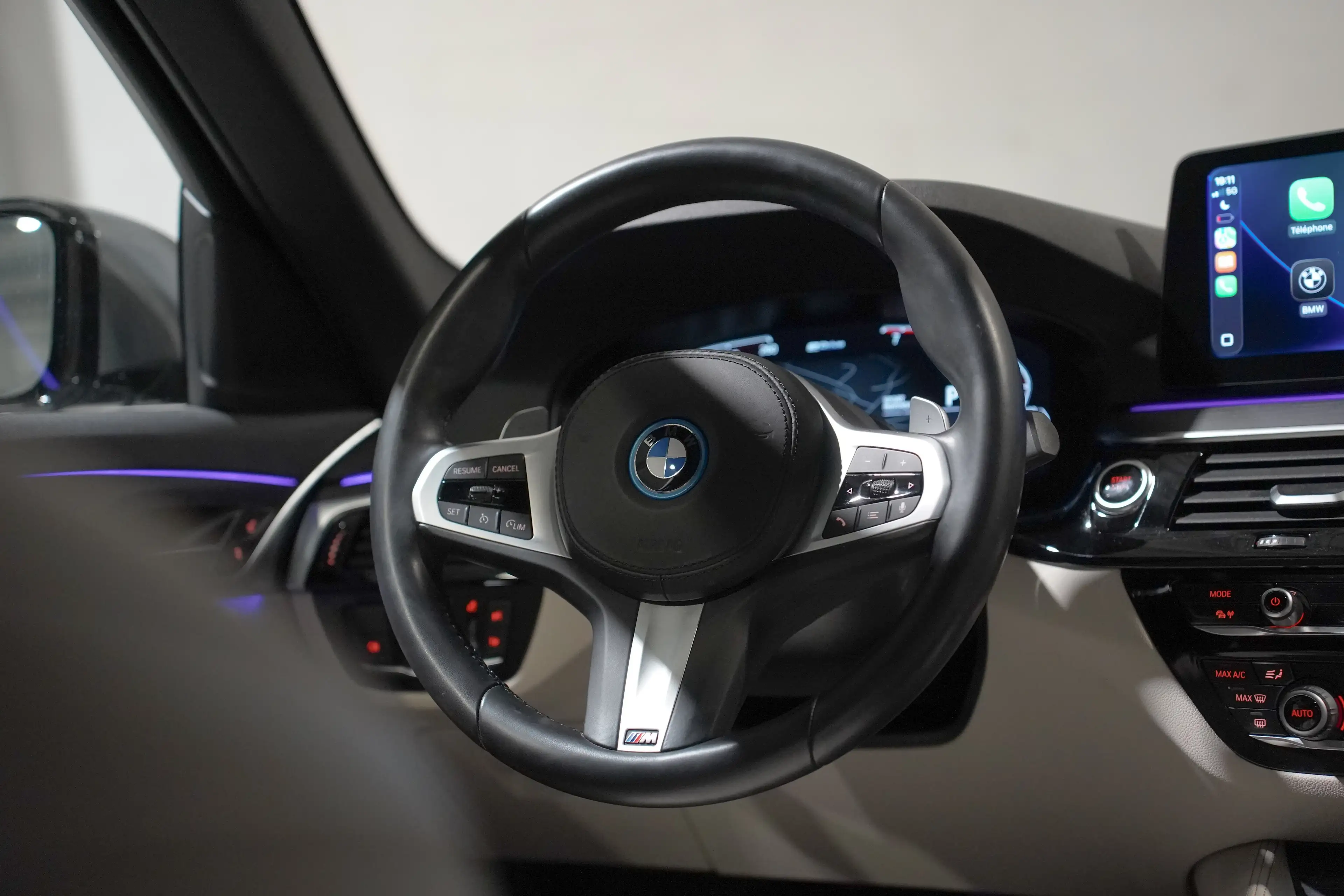 BMW 545 e✖ PACK M | APPLE CARPLAY | LED | CUIR | TVA ✔ — photo 15