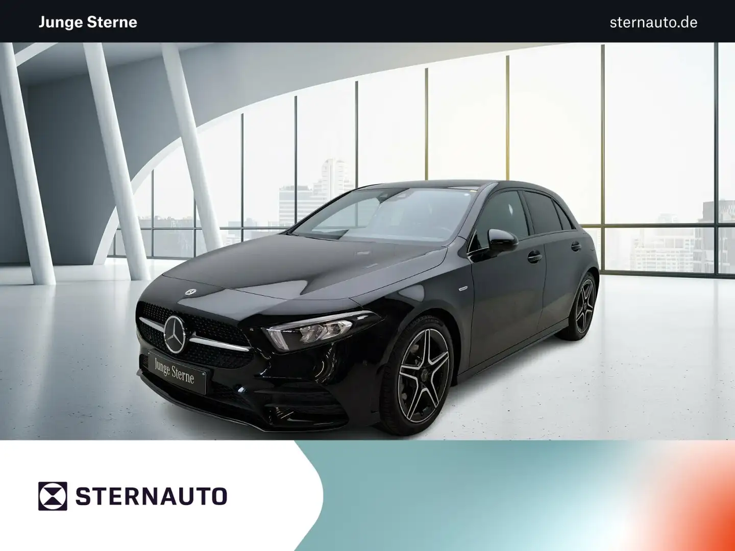 Mercedes-Benz A 200 A 200 AMG Night Pano Distro Memory RüCam InfoHighE Schwarz - 1