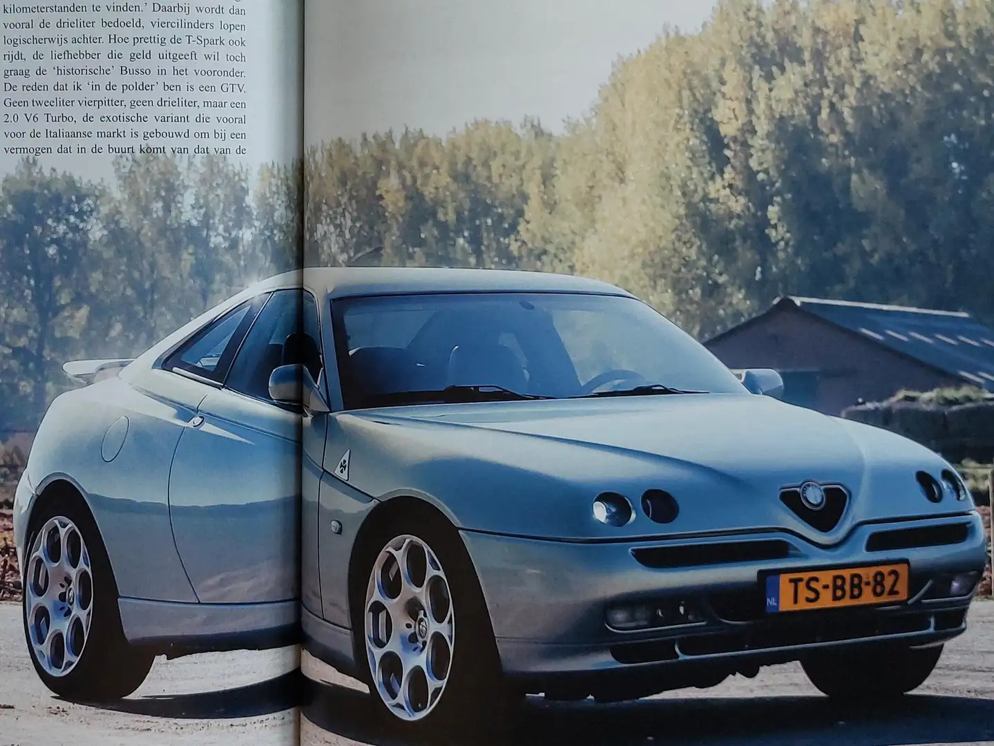 Alfa Romeo GTV GTV 2.0 V6 Turbo Modrá - 2