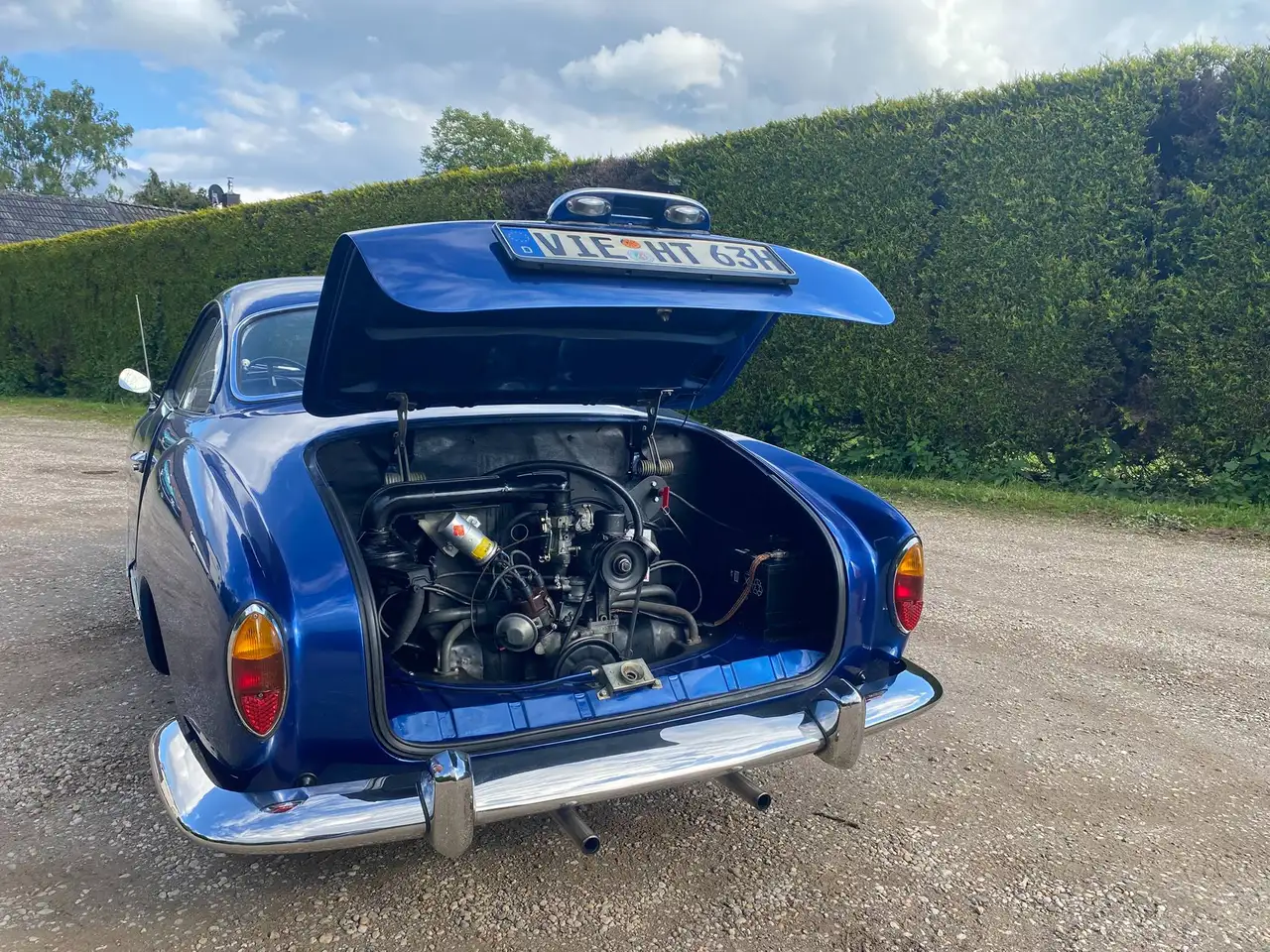 Volkswagen Karmann Ghia 1963 Sea‑Blue Look, top restauriert, mehrfach prämiert!“, foto 6