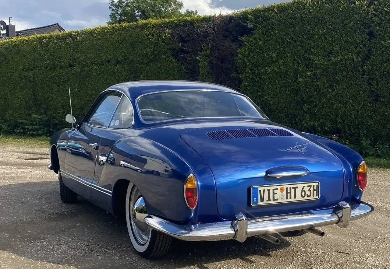 Volkswagen Karmann Ghia 1963 Sea‑Blue Look, top restauriert, mehrfach prämiert!“, foto 5