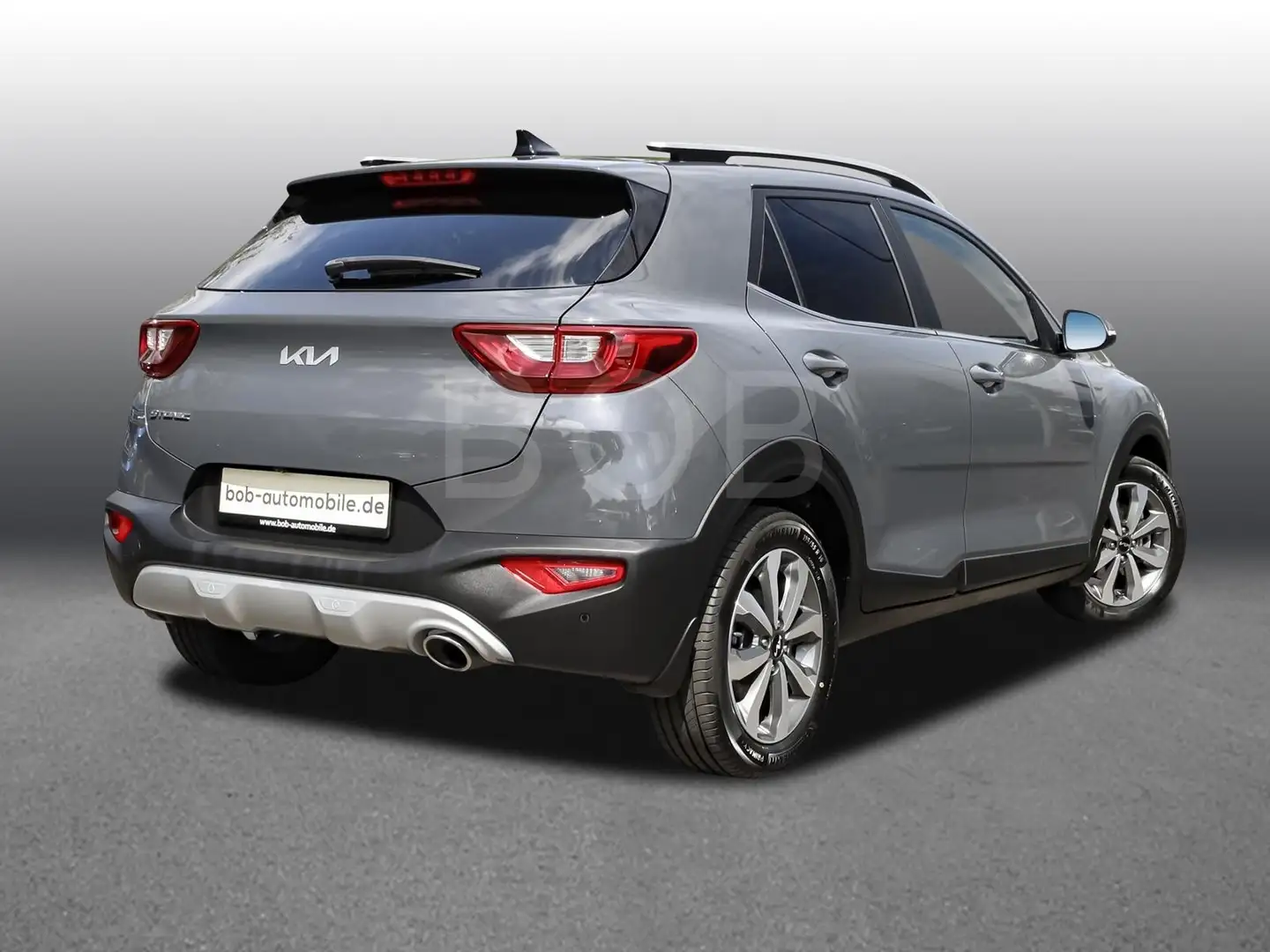 Kia Stonic 1.0 T-GDI Spirit NAVI SHZ AHK KLIMA LM BT Grau - 2