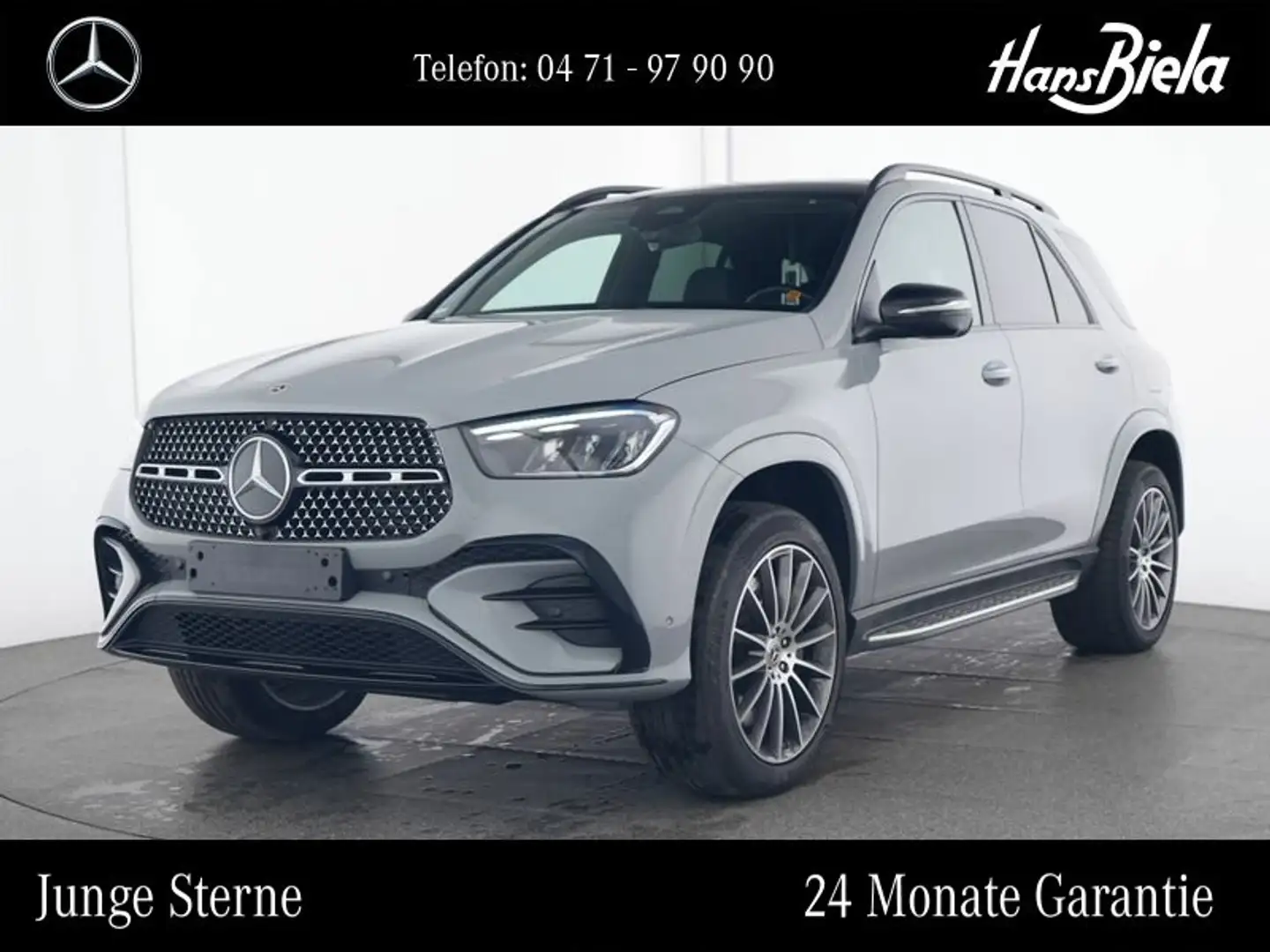 Mercedes-Benz GLE 350 GLE 350 de 4M AMG/Prem/Nght/20"/Pan/Bur/LED/360° Grau - 1
