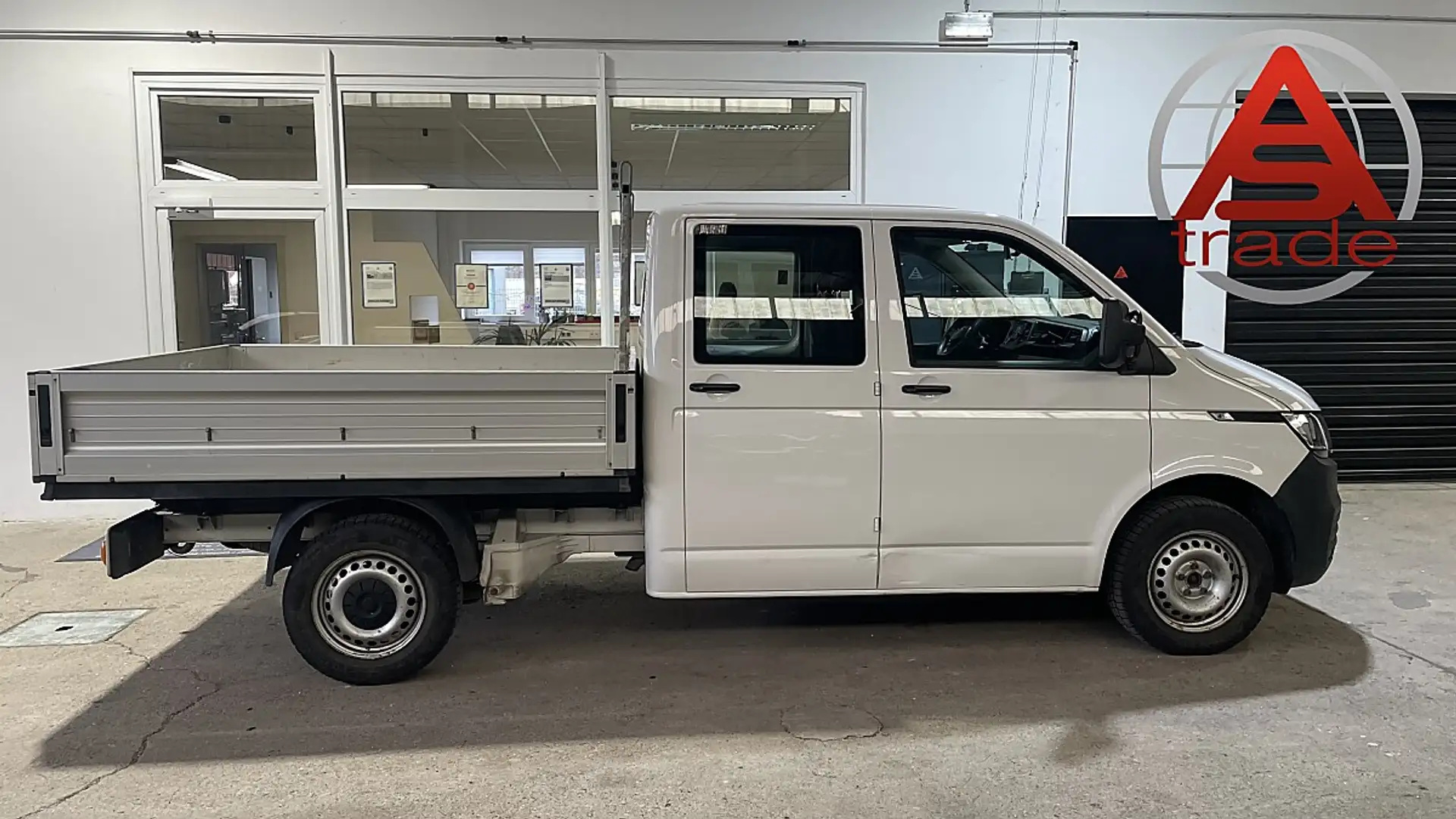 Volkswagen T6.1 Doka Pritsche 2,0TDI LR / 1.Besitz / Anhän... Weiß - 1