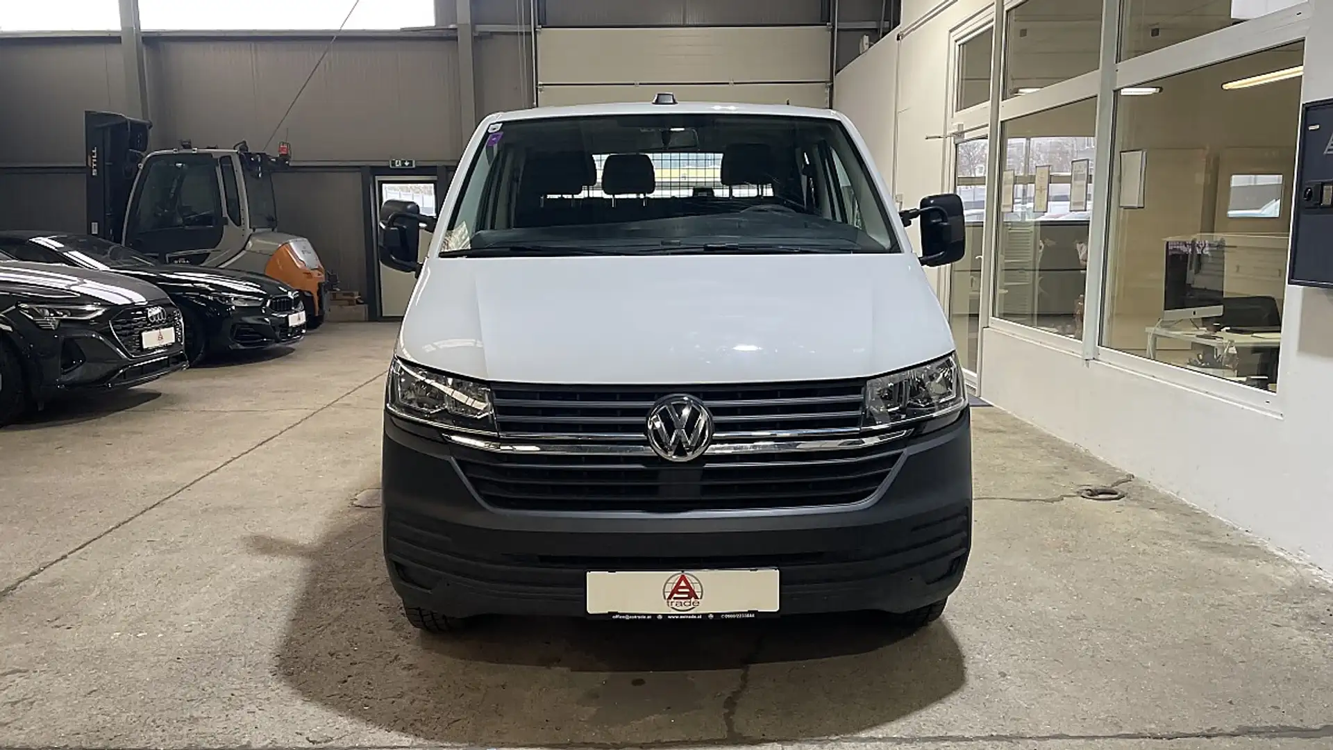 Volkswagen T6.1 Doka Pritsche 2,0TDI LR / 1.Besitz / Anhän... Weiß - 2