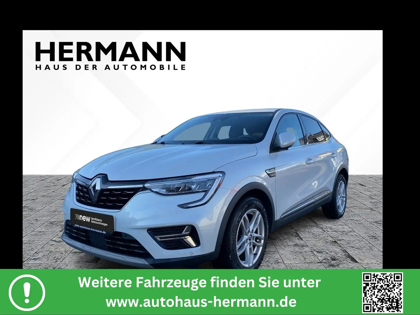 Renault Arkana 1.3 TCe 140 Techno CAM*LED*NAVI*SHZ*TWA Blanc - 1