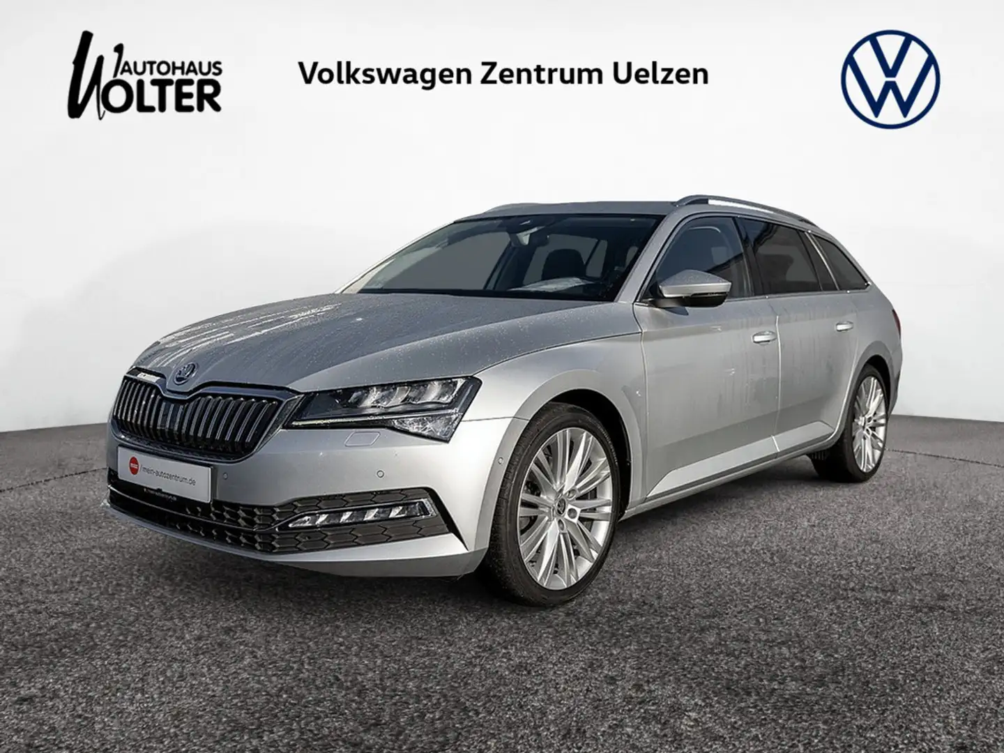 Skoda Superb Combi 2.0 TSI Style DSG AHK ACC NAVI K Silber - 1