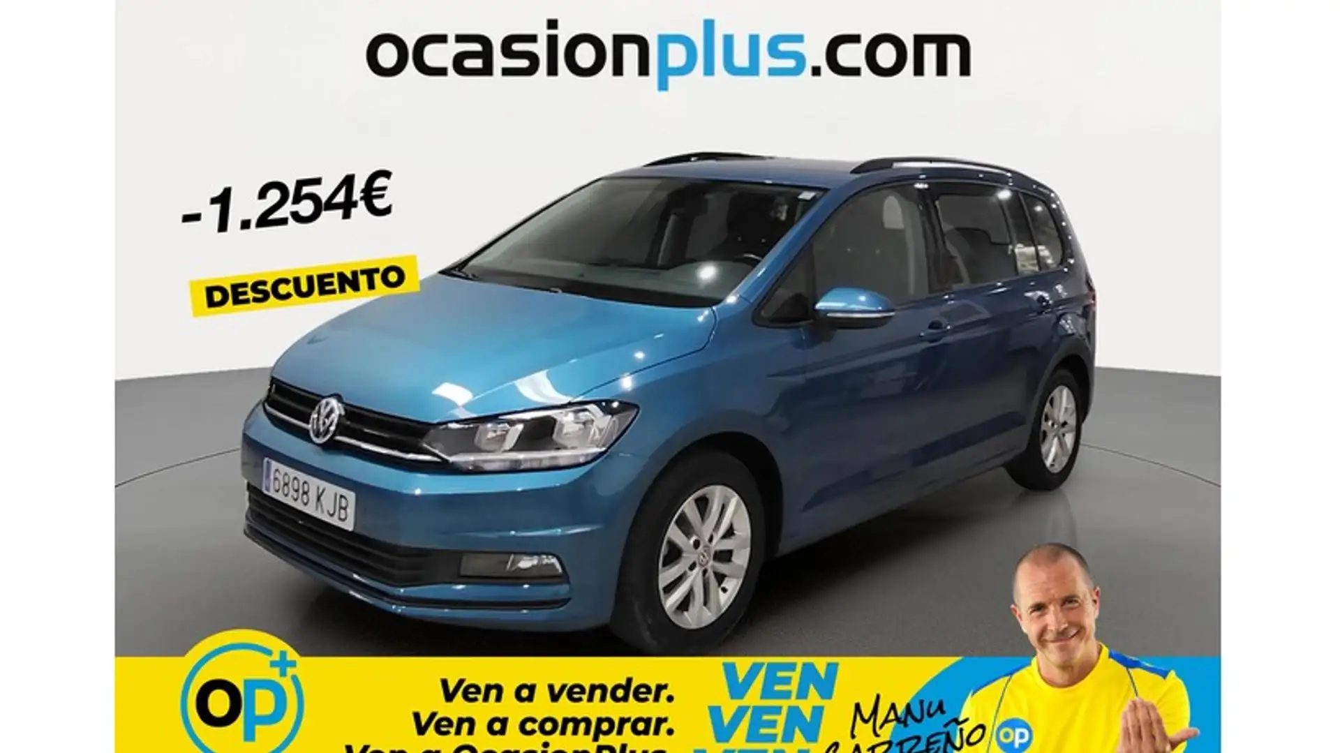 Volkswagen Touran 1.2 TSI BMT Edition 81kW Azul - 1