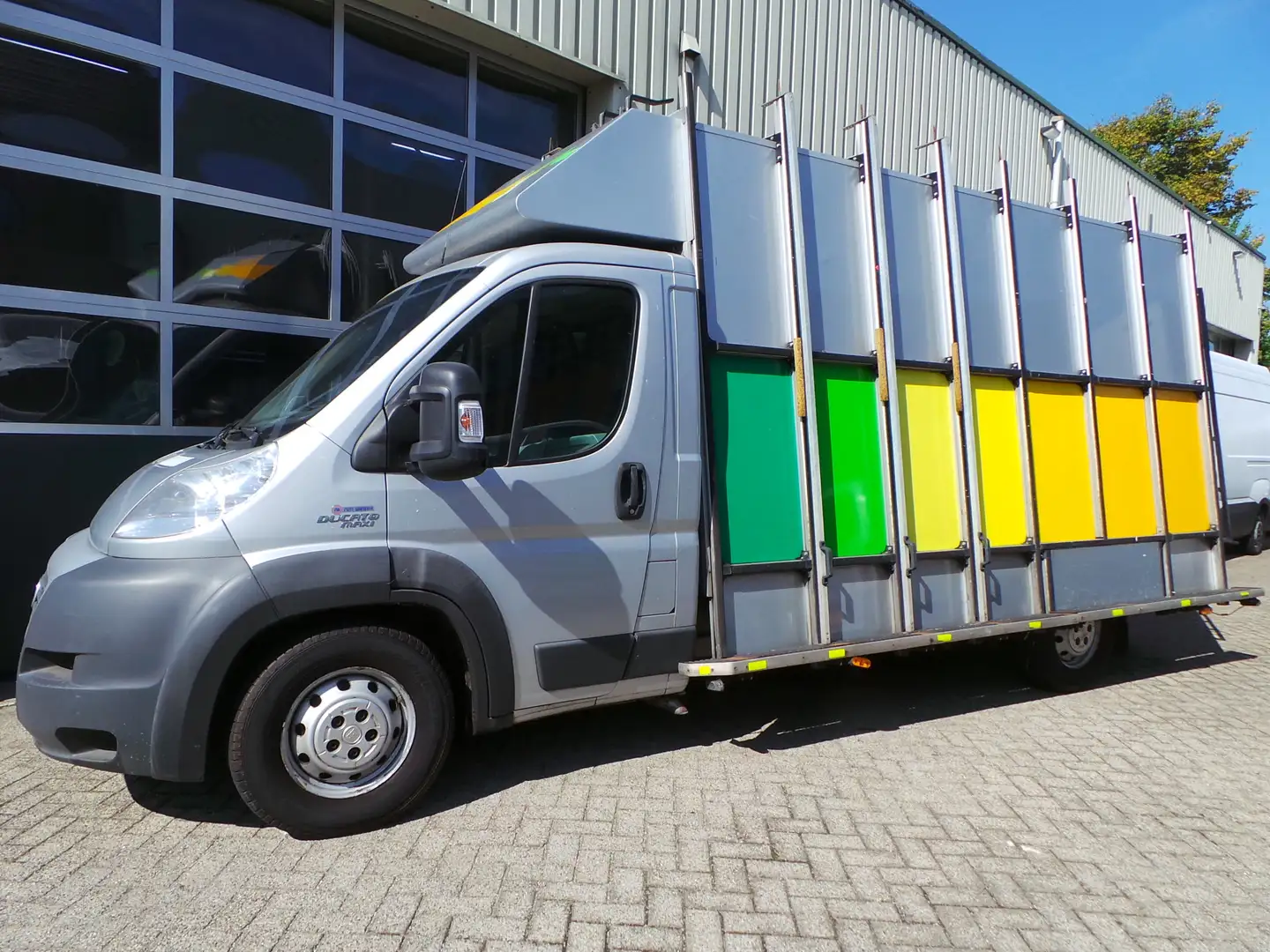 Fiat Ducato 35H 2.3 MultiJet XL Glasresteel Airco,3 persoons,e Grijs - 1