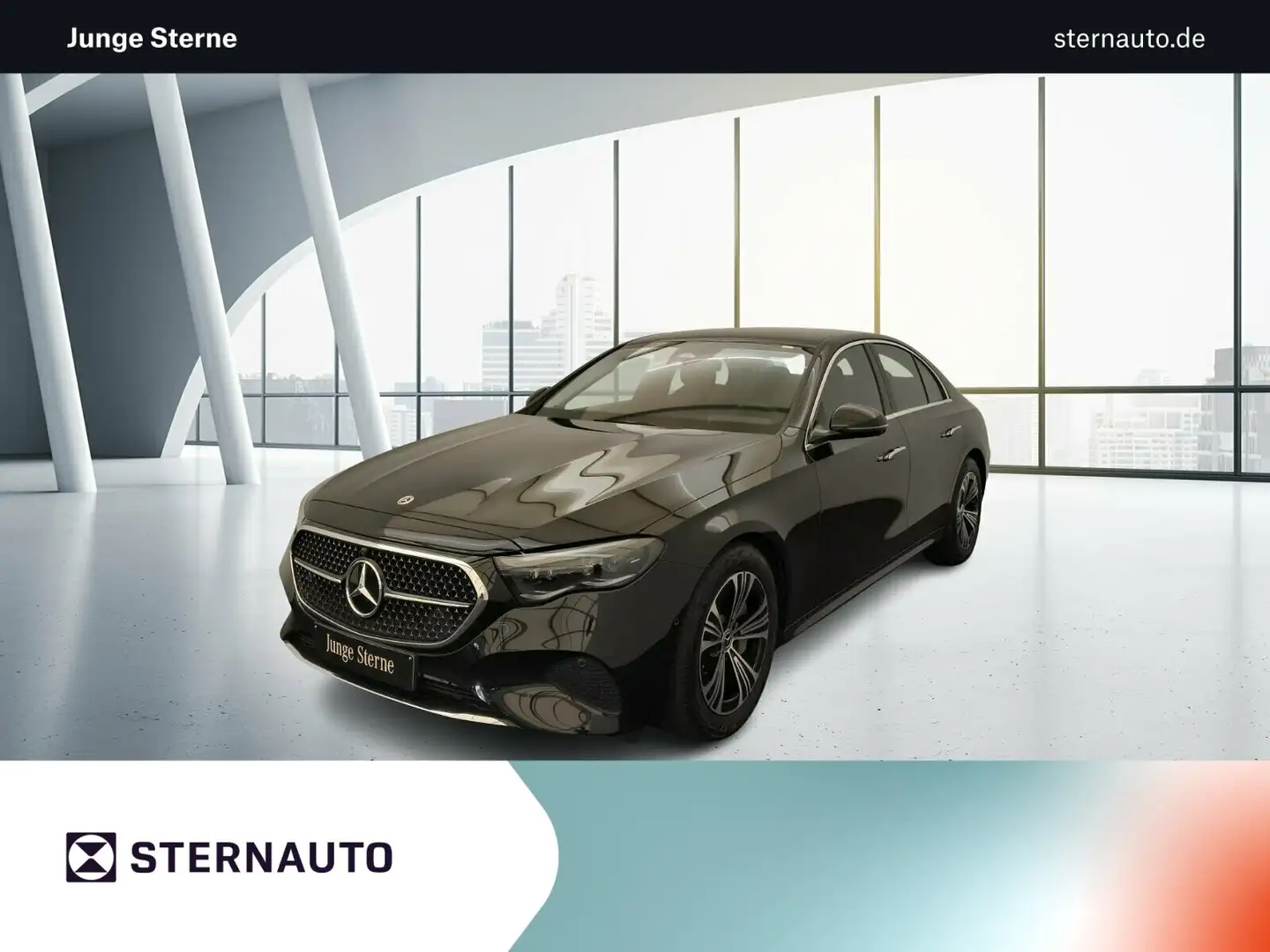 Mercedes-Benz E 450 E 450 d 4M Avantg Leder Distro DigitalLight Sitzkl Schwarz - 1