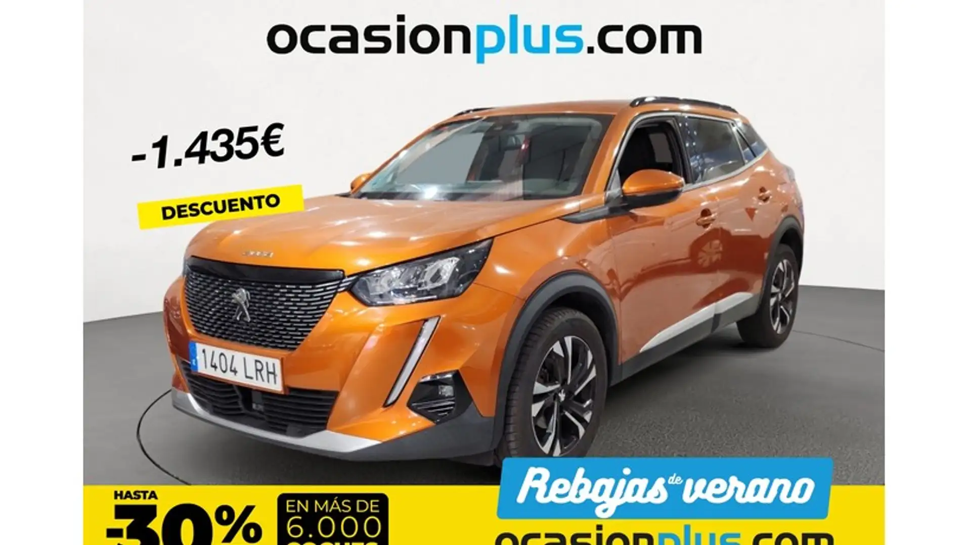 Peugeot 2008 1.2 PureTech S&S Allure Pack 130 Naranja - 1