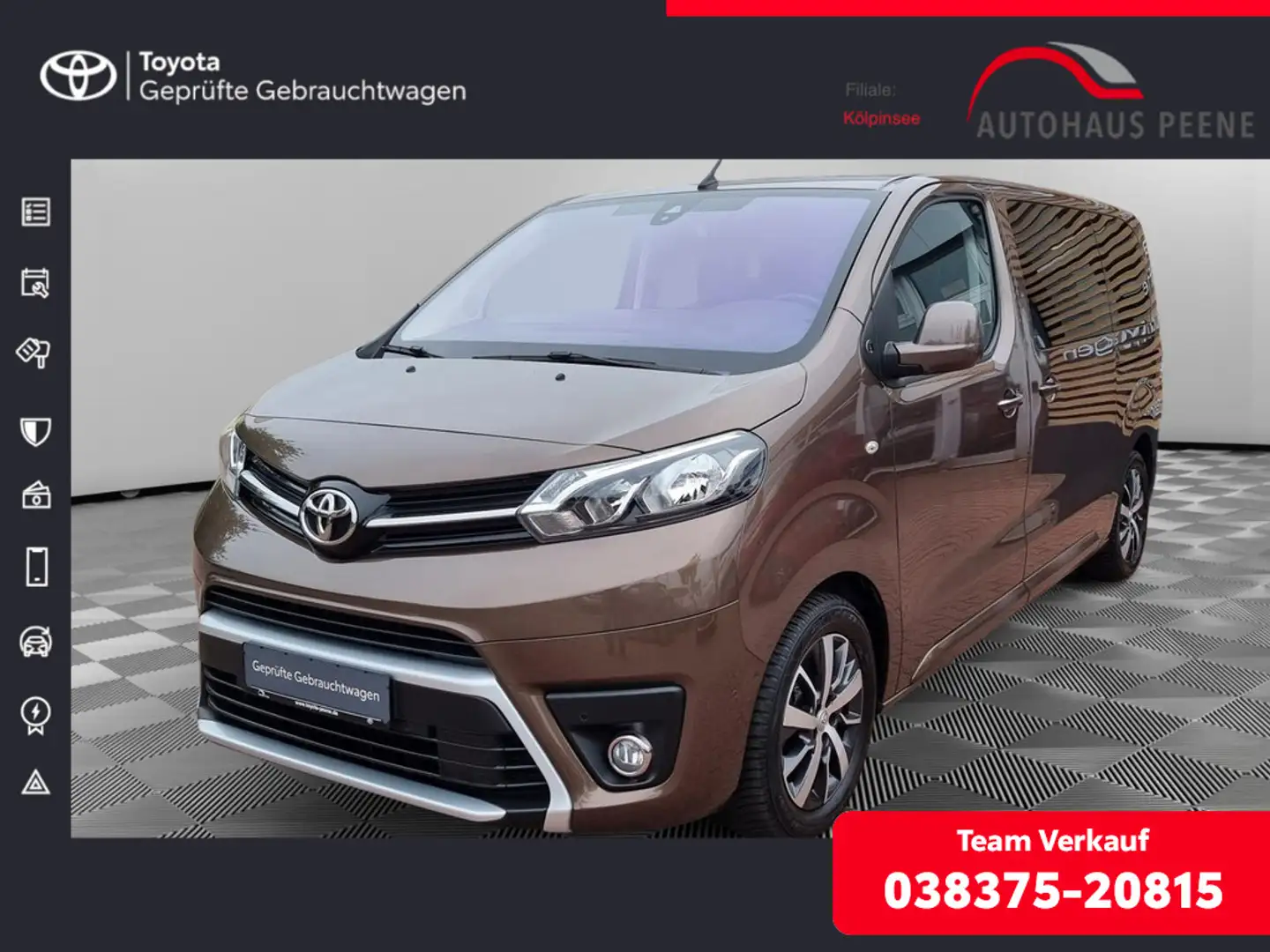 Toyota Proace Verso 2.0 L1 Team Deutschland Braun - 1