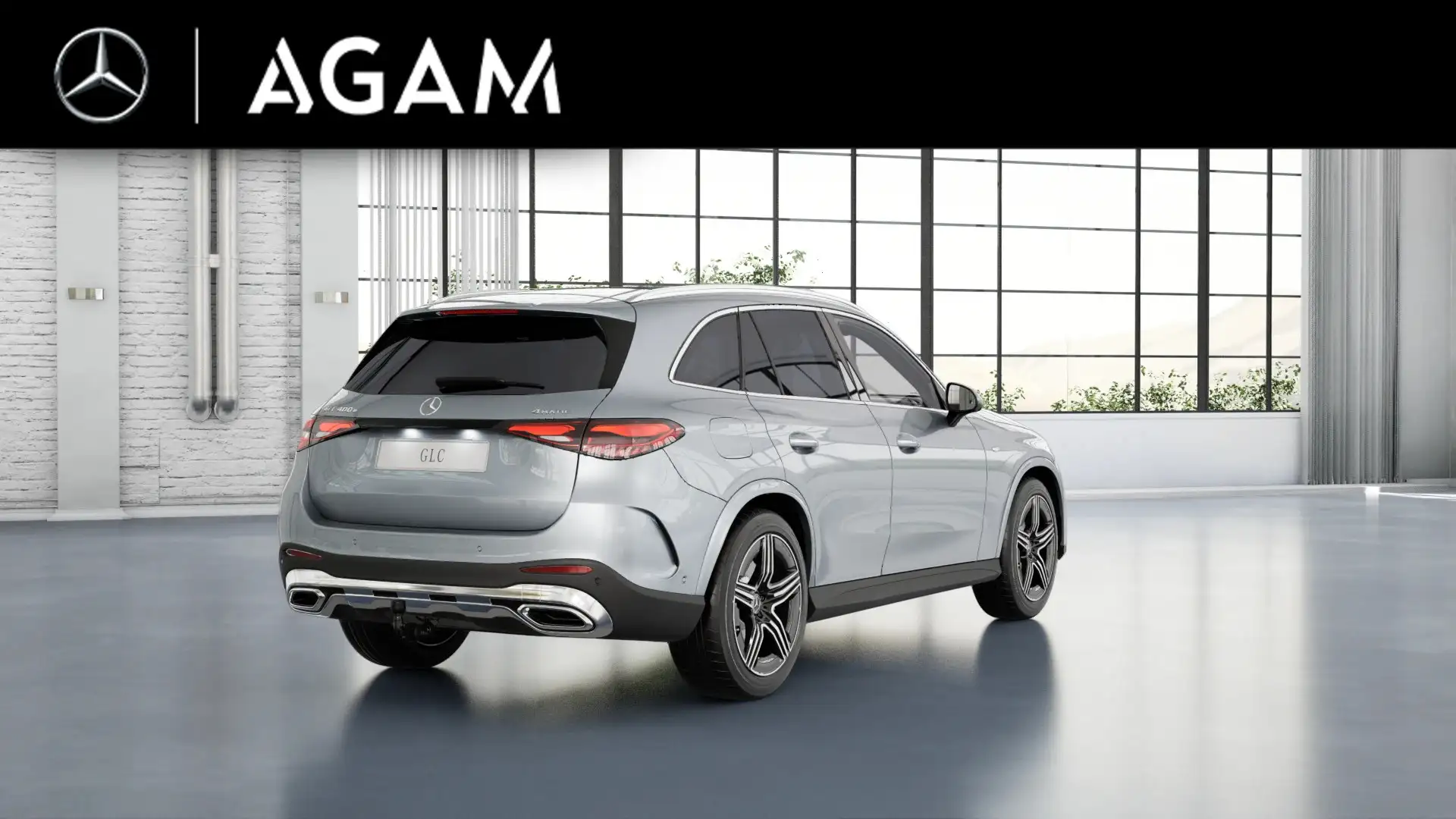 Mercedes-Benz GLC 400 400e 4MATIC Sport Edition Zilver - 2