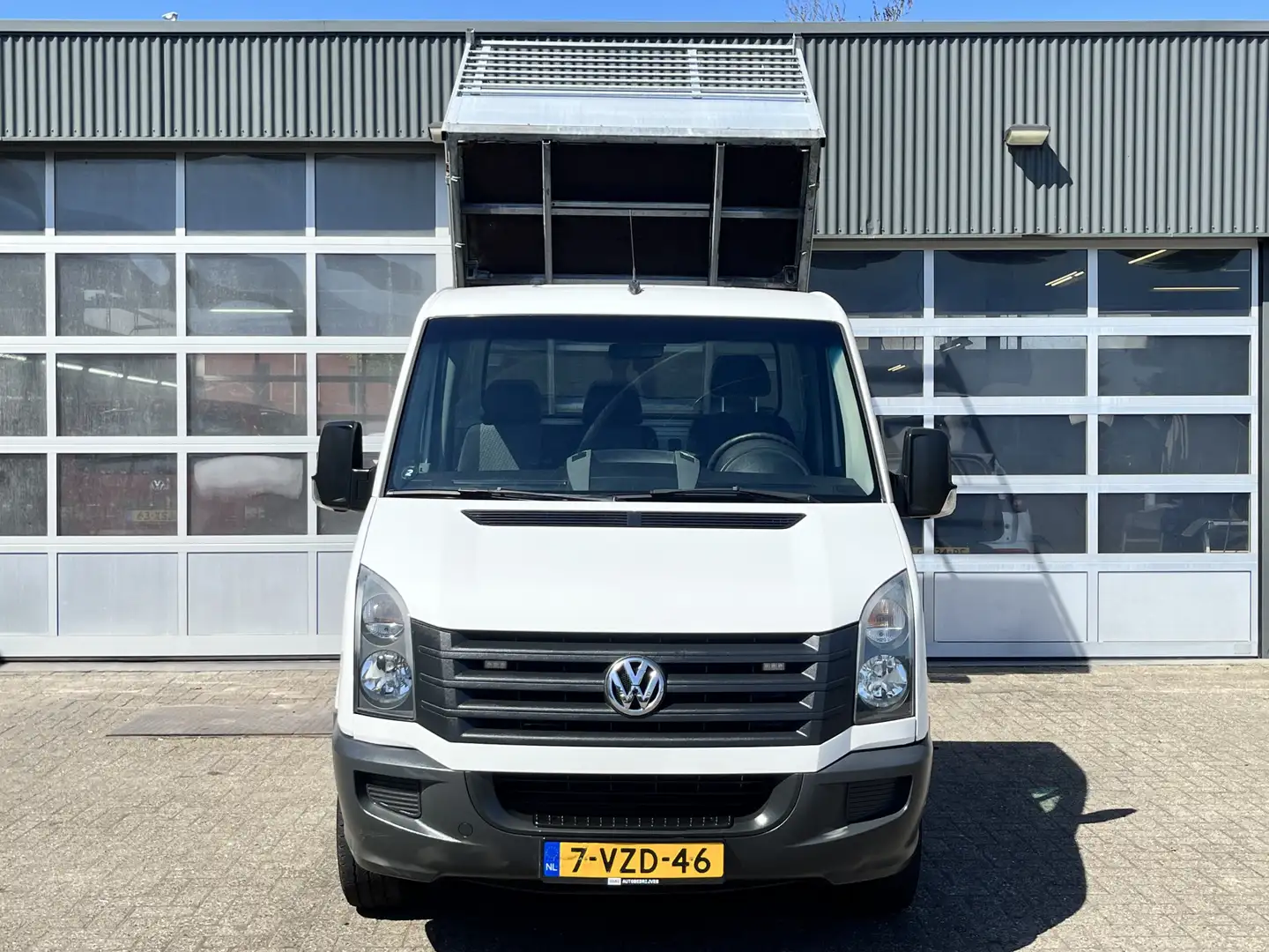 Volkswagen Crafter 35 2.5 TDI Btw vrij  Kipper Airco Cruise controle Blanc - 2