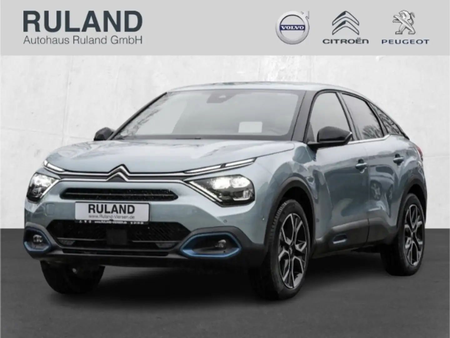 Citroen C4 e-Shine Elektromotor HUD Navi 360 Kamera LED Apple Blau - 1