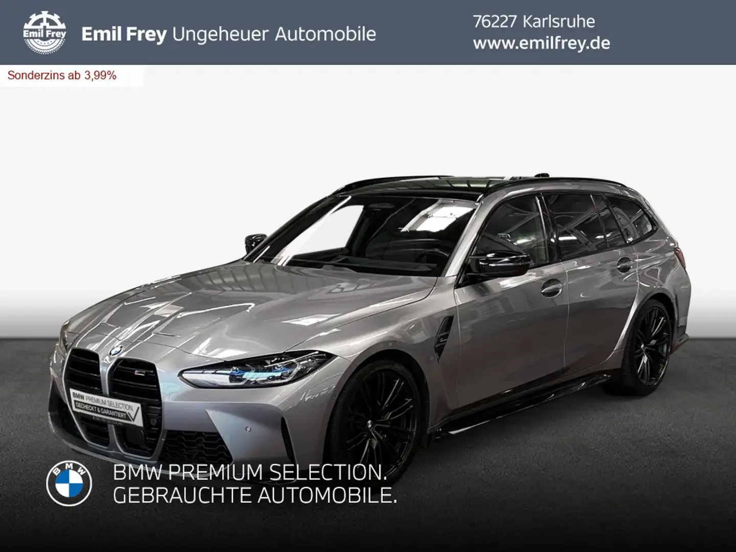 BMW M3 Competition Touring M xDrive Grau - 1