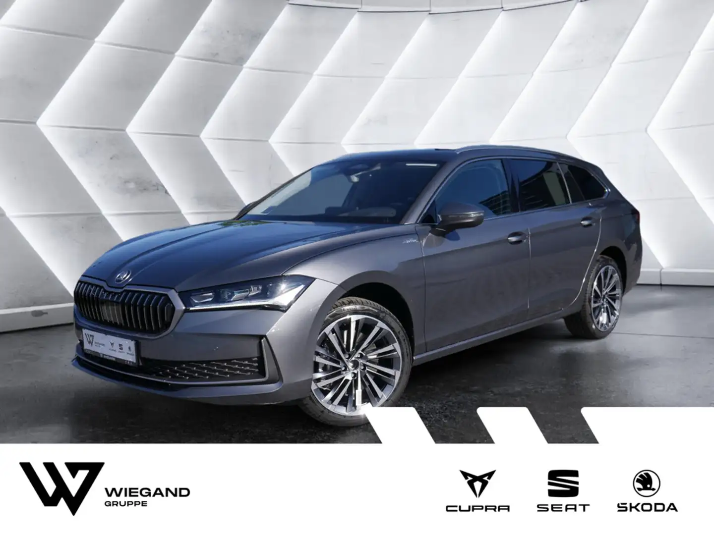 Skoda Superb 2.0 TDI L&K 4X4 KAMERA AHK ACC HUD *47* Grau - 1