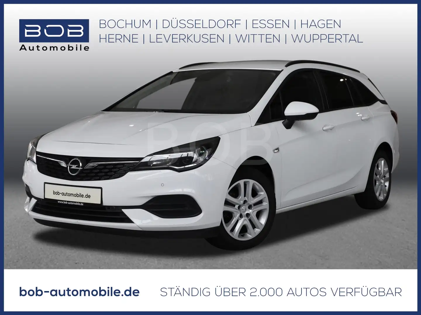 Opel Astra K Sportstourer 1.2 Edition SHZ PDC KLIMA Weiß - 1