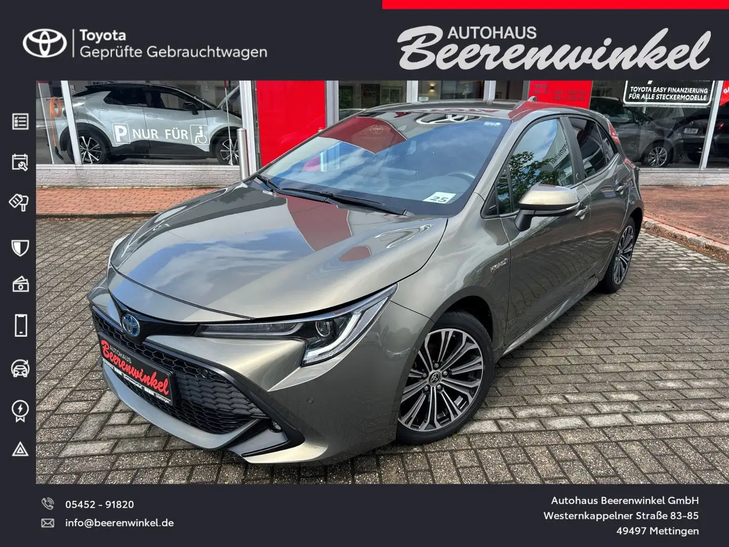 Toyota Corolla 1,8 Hybrid Team Deutschland Technik-P. Gris - 1