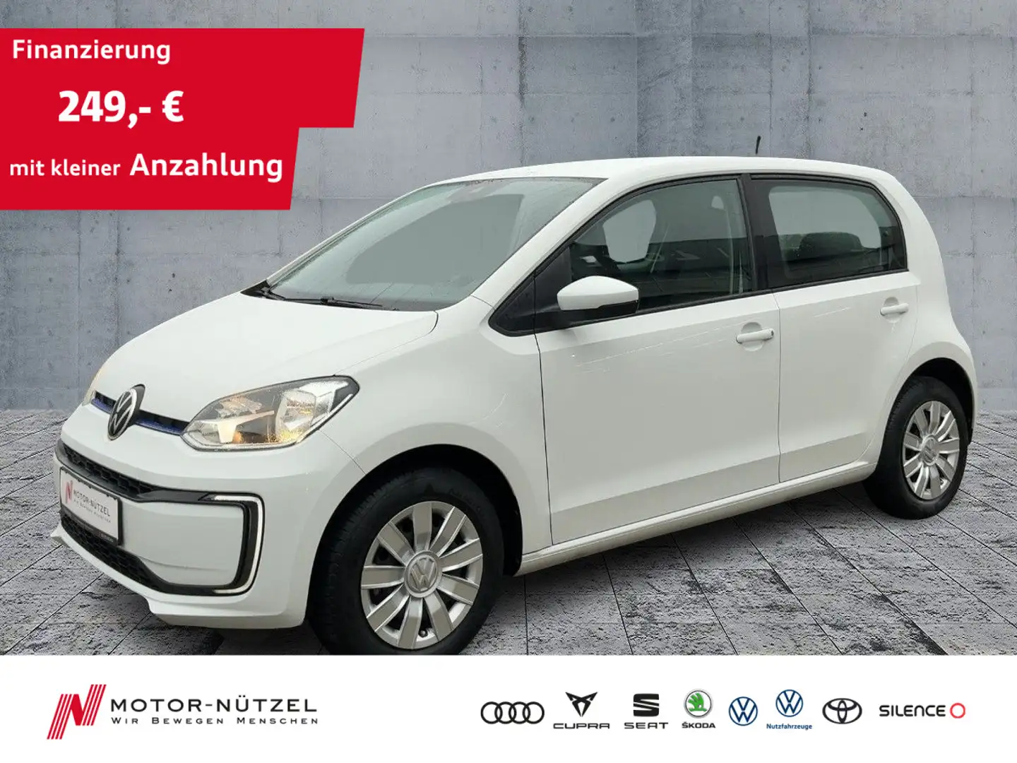 Volkswagen e-up! MOVE up! KLIMA+SHZ+GRA+PDC+RFK+DAB+MFL+CCS Weiß - 1