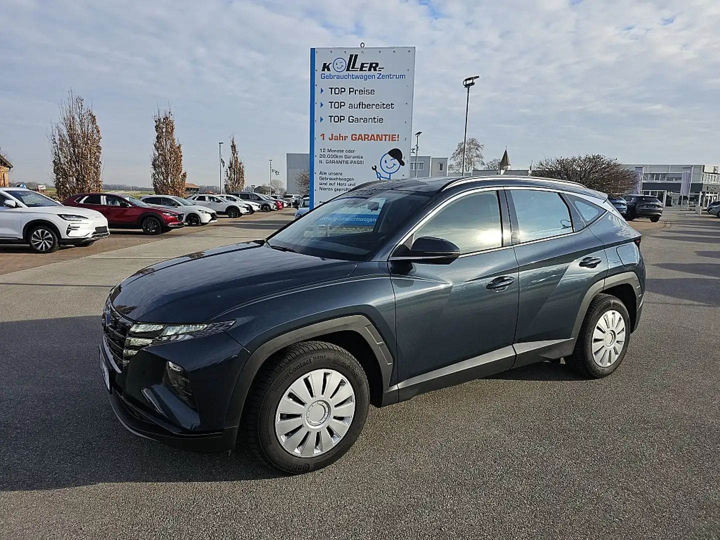 Hyundai TUCSON Tucson 1,6 T-GDI Hybrid 4WD AT *inkl.WR* Blau - 2