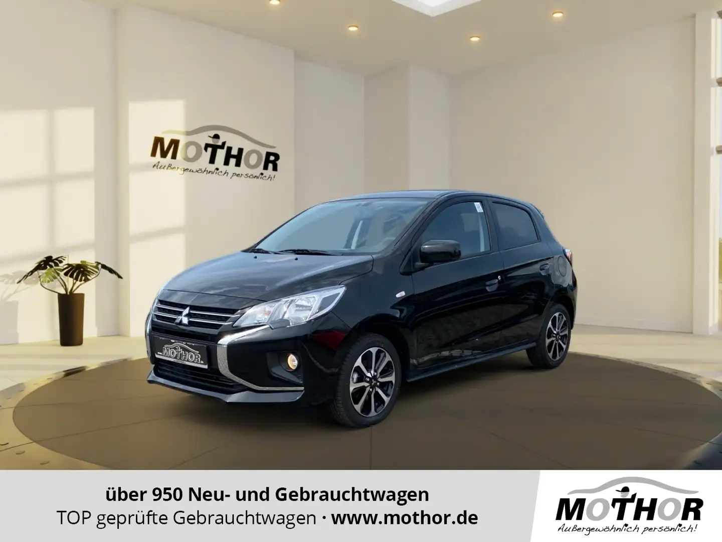 Mitsubishi Space Star Select+ SHZ Klima  Kamera LMF Zwart - 1