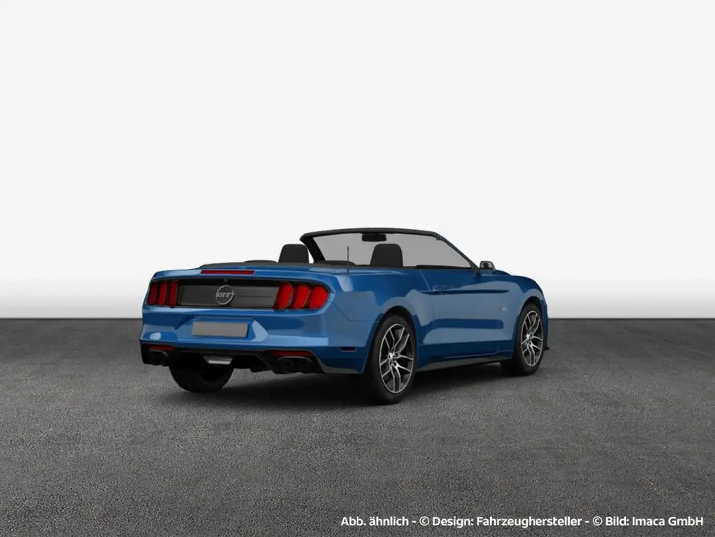 Ford Mustang Convertible 5.0 Ti-VCT V8 Aut. GT Blauw - 2
