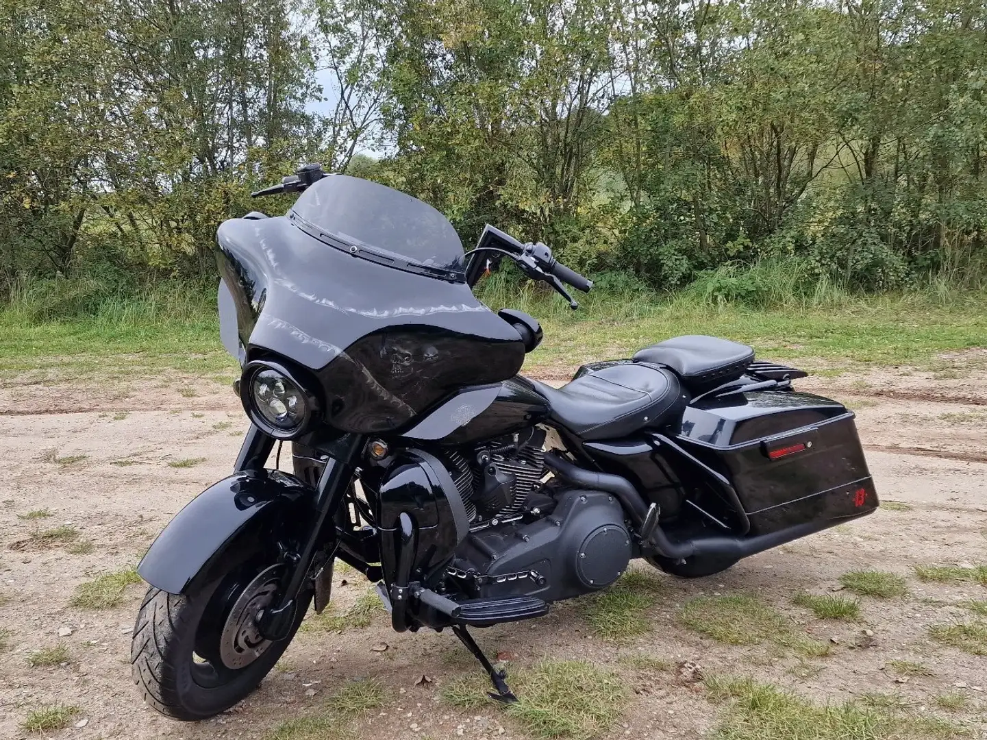 Harley-Davidson Street Glide FLHX Model 2007 Fekete - 2